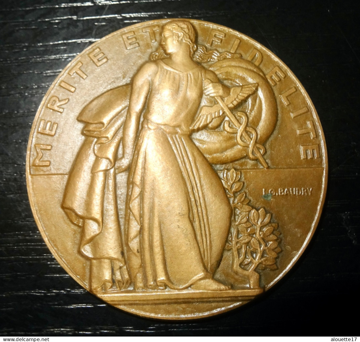 MEDAILLE BRONZE MERITE ET FIDELITÈ - Sonstige & Ohne Zuordnung