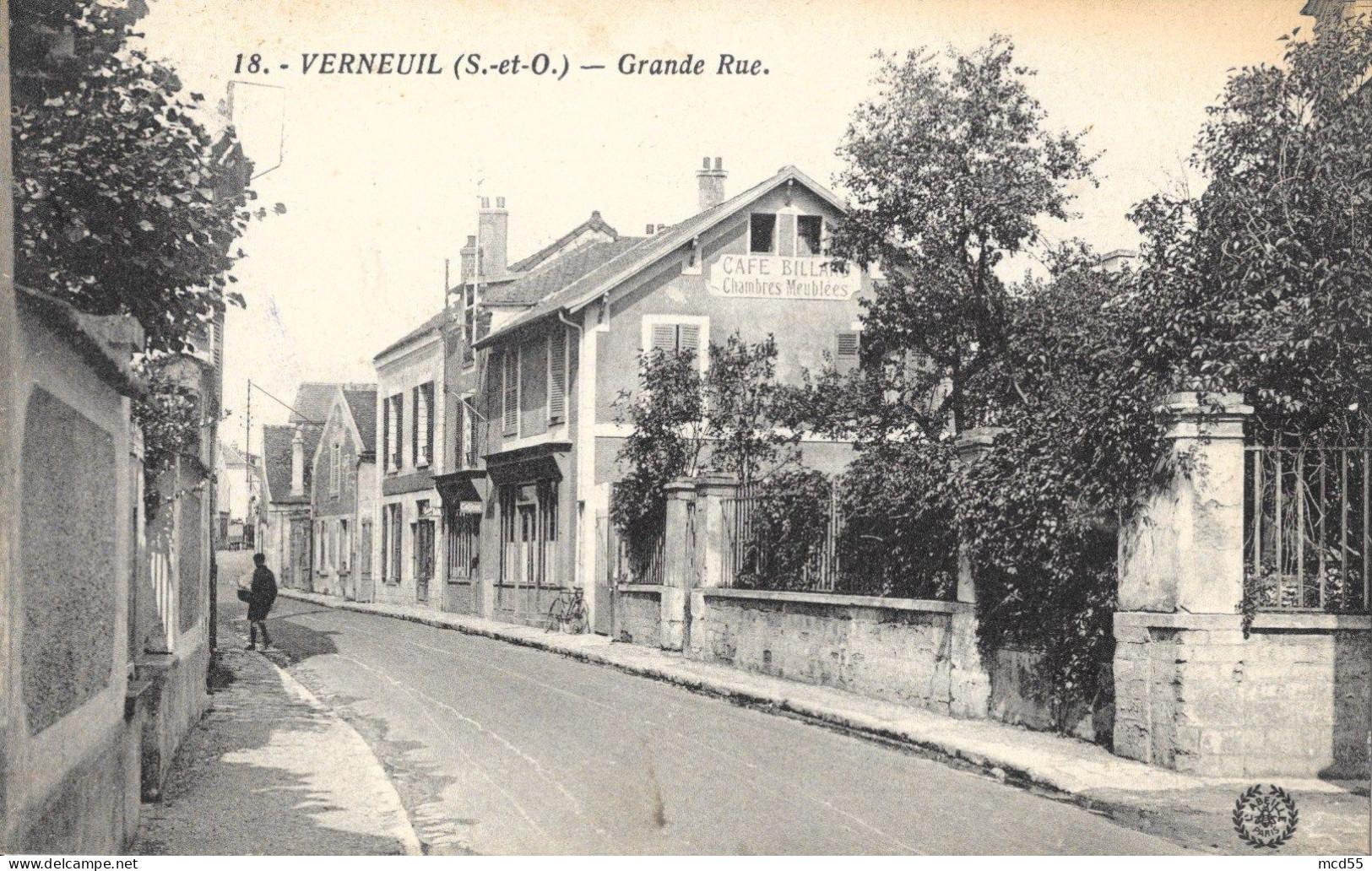 VERNEUIL (78-Seine-et-Oise) Grande Rue - Autres & Non Classés