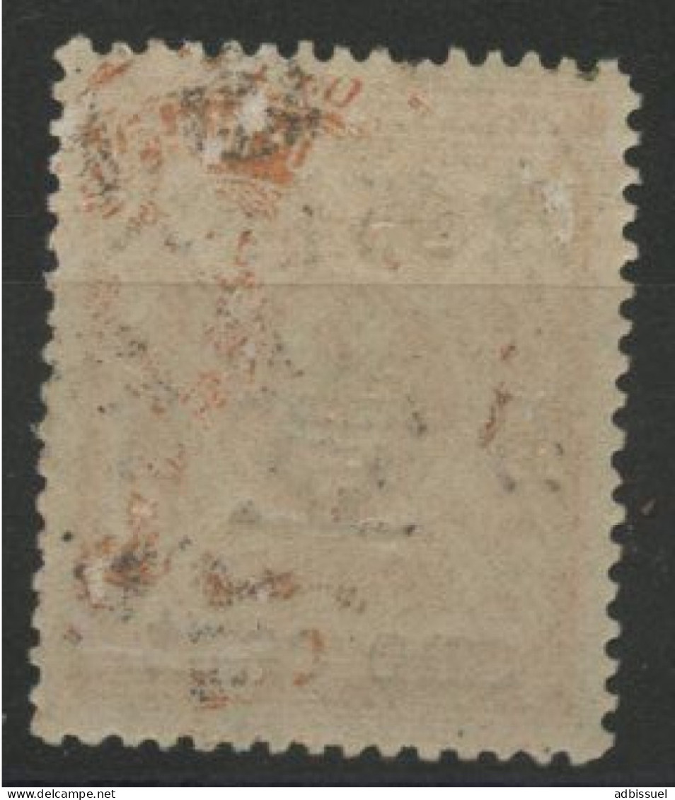 N° 29 Neuf * (MH) COTE 500 € 1ct Sur 3ct Rouge (timbre Fiscal). Voir Description - Unused Stamps