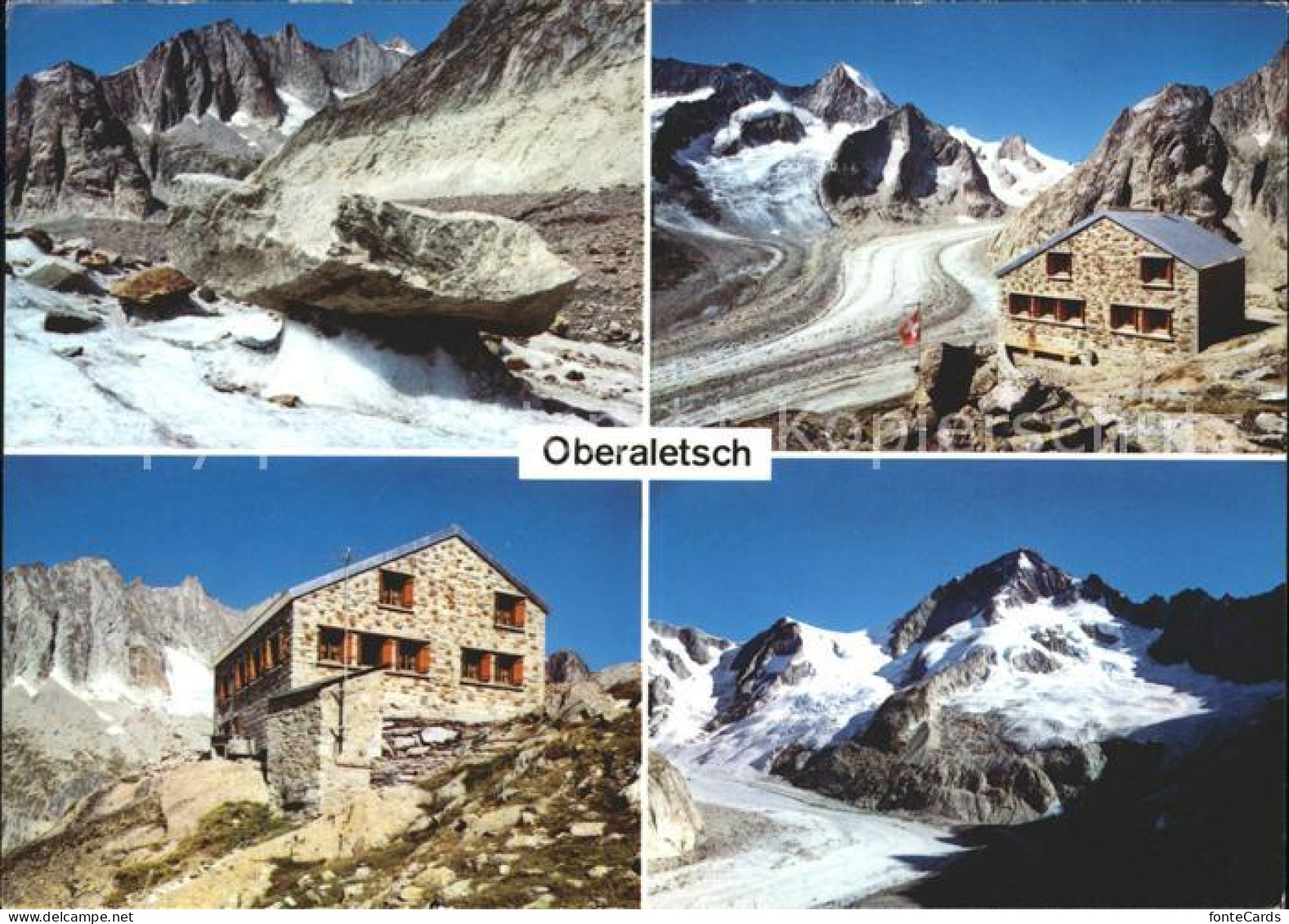 11881067 Oberaletschhuette Torberg Weisshorn Nesthorn Aletschhorn Oberaletsch - Altri & Non Classificati