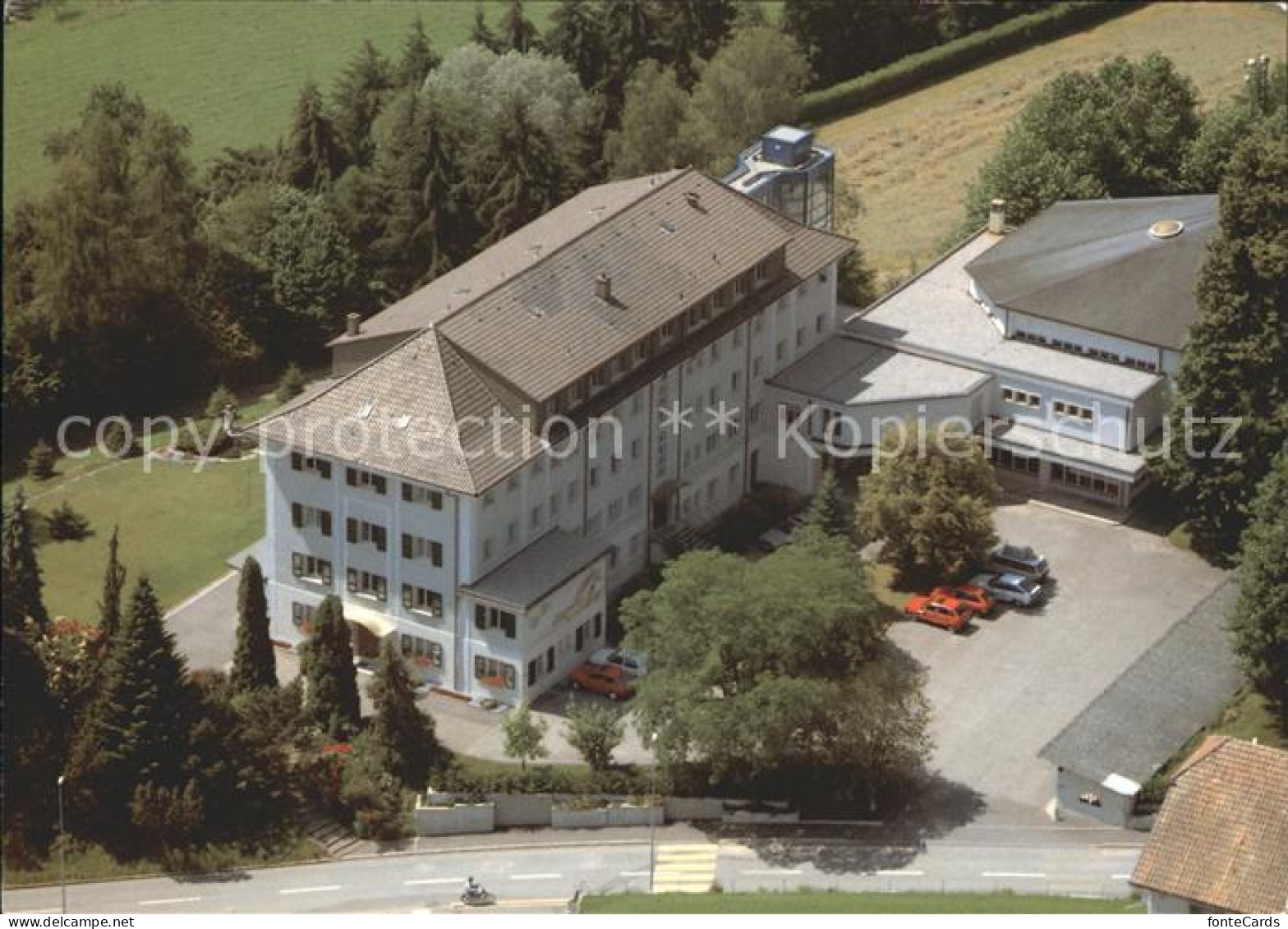 11880937 Matran Maison St Joseph Fliegeraufnahme Matran - Sonstige & Ohne Zuordnung