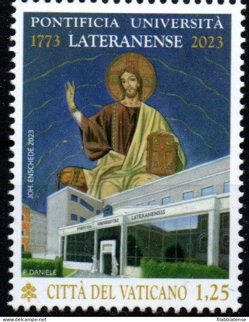 2023 - Vaticano - Università Pontificia Lateranense  +++++++++ - Unused Stamps