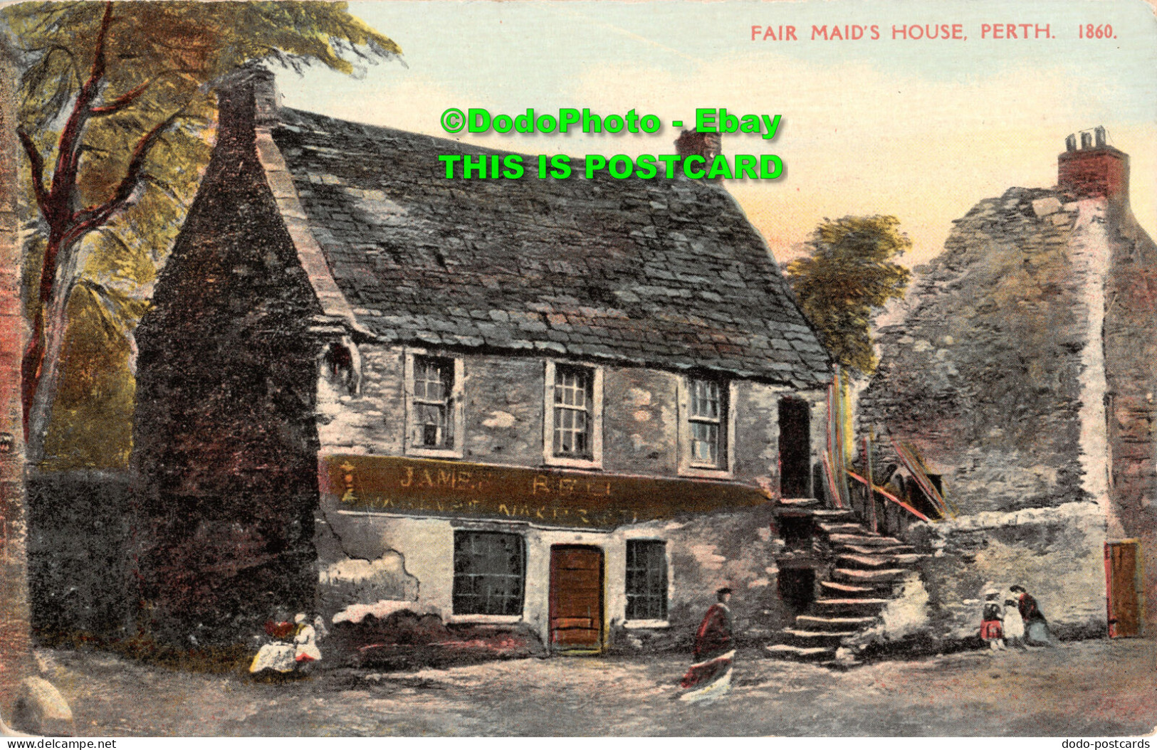 R417168 Perth. Fair Maid House. Fair J. K. T. P. City Series - World