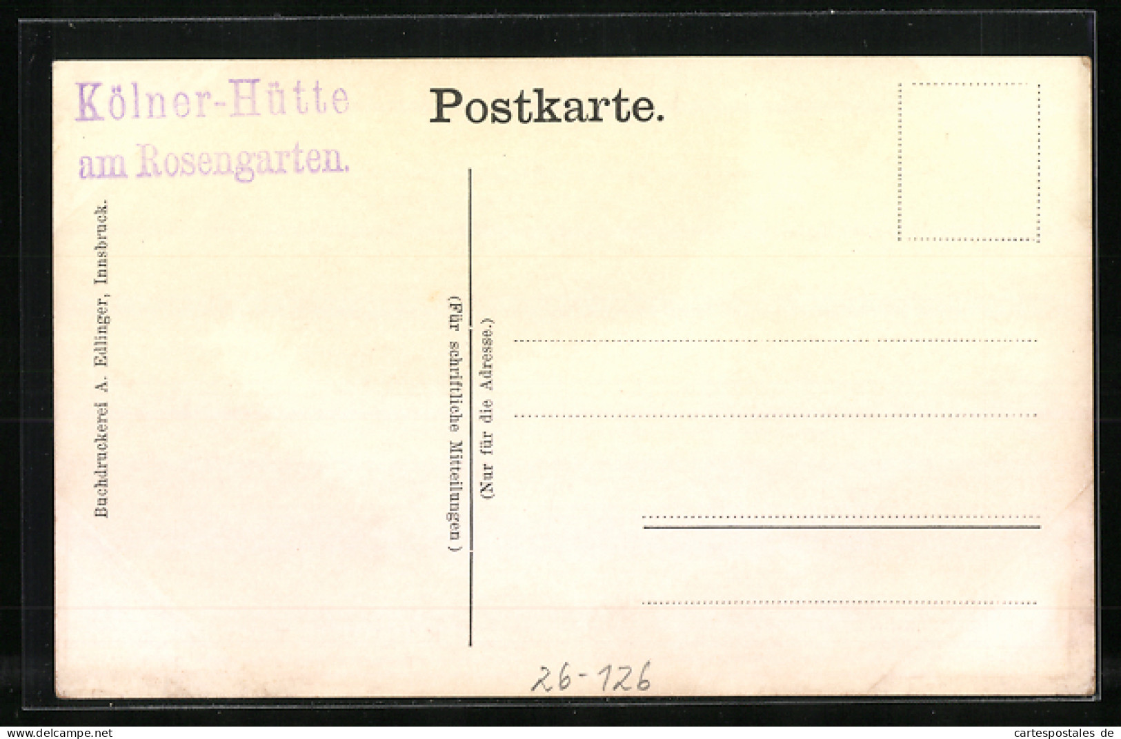 Künstler-AK Edward Theodore Compton: Kölnerhütte Am Tschagerjoch  - Compton, E.T.