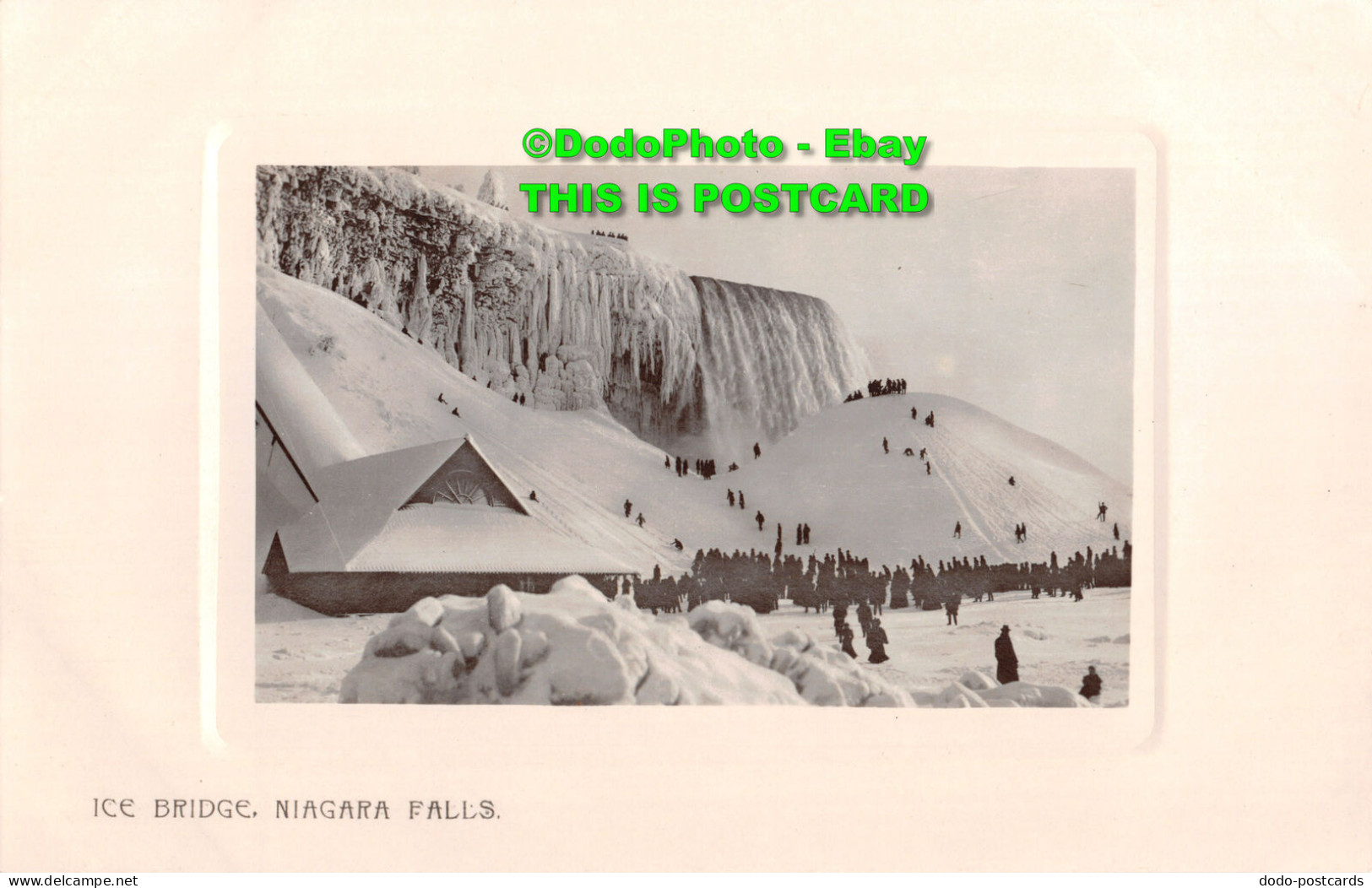 R417584 Niagara Falls. Ice Bridge. H. G. L. Postcard - Wereld