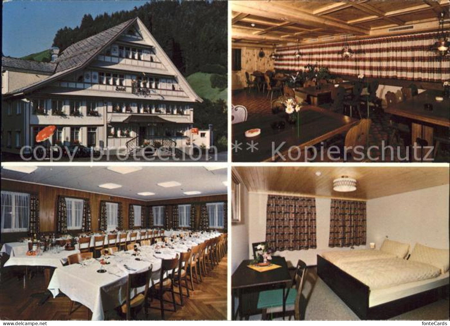 11880327 St Peterzell Hotel Schaefle Speisessal Zimmer St. Peterzell - Autres & Non Classés