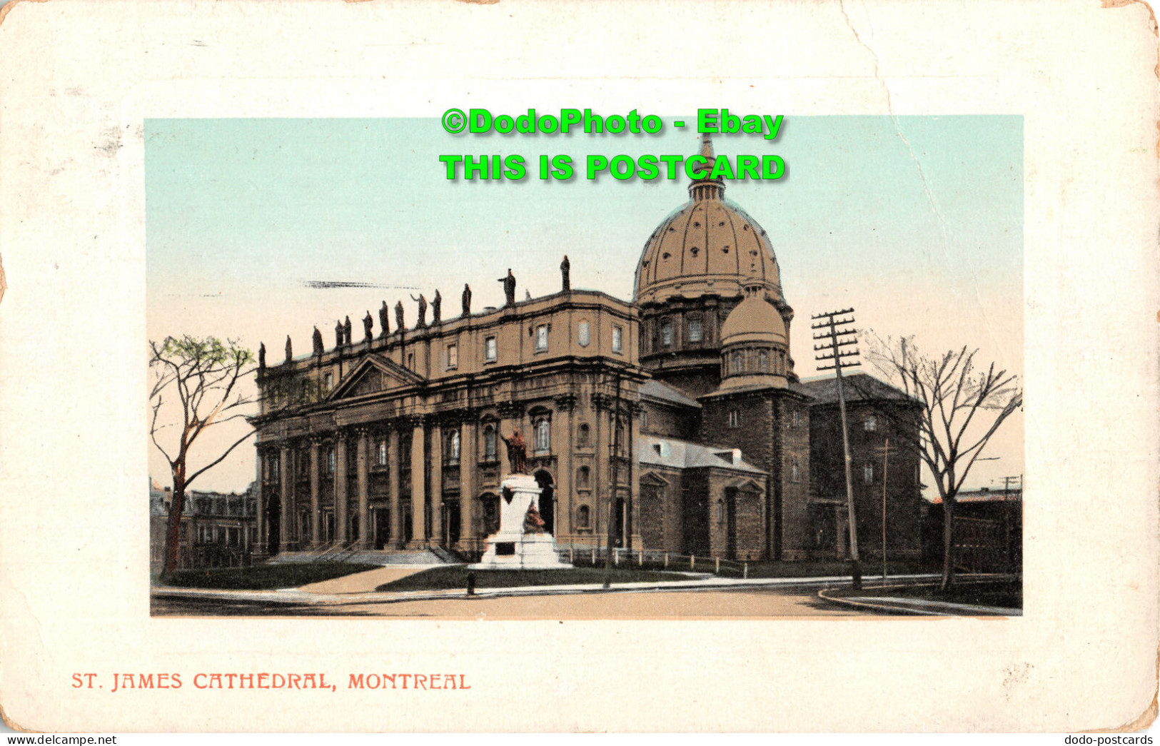 R417591 Montreal. St. James Cathedral. Valentine. 1911 - Wereld