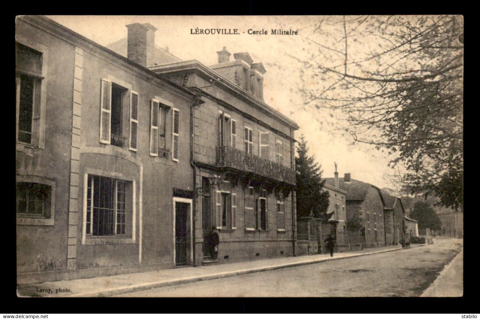 55 - LEROUVILLE - LE CERCLE MILITAIRE - EDITEUR LEROY - Lerouville