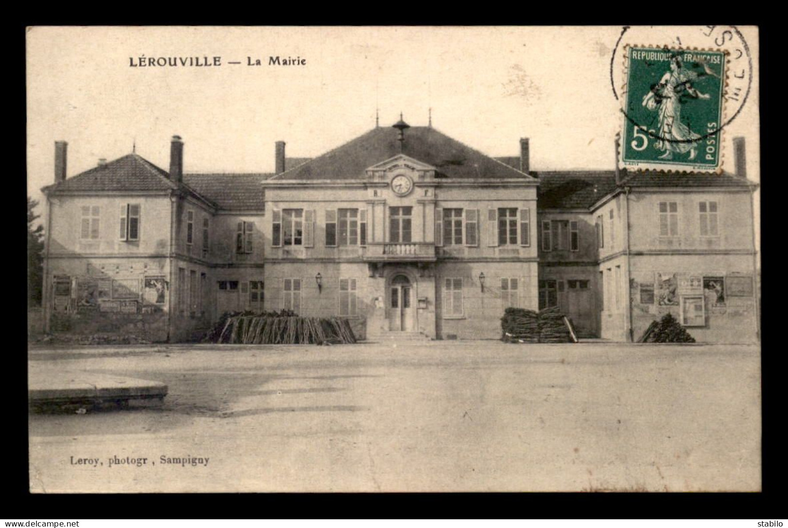 55 - LEROUVILLE - LA MAIRIE - EDITEUR LEROY - Lerouville