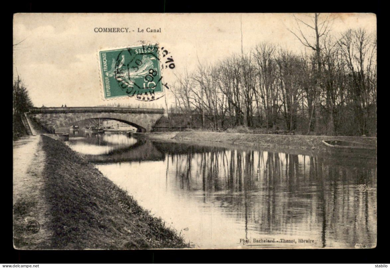 55 - COMMERCY - LE CANAL - EDITEUR THENOT - Commercy
