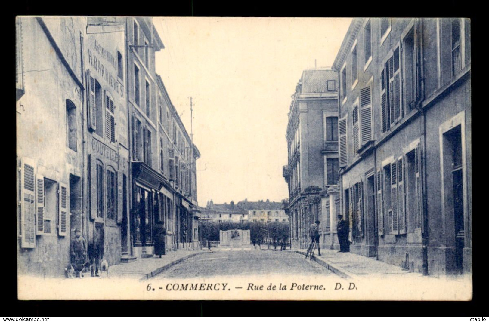 55 - COMMERCY - RUE DE LA POTERNE - COUTELLERIE H. BARRIERE SUCCESSEUR DE MATHIEU  - EDITEUR DELBOY - Commercy