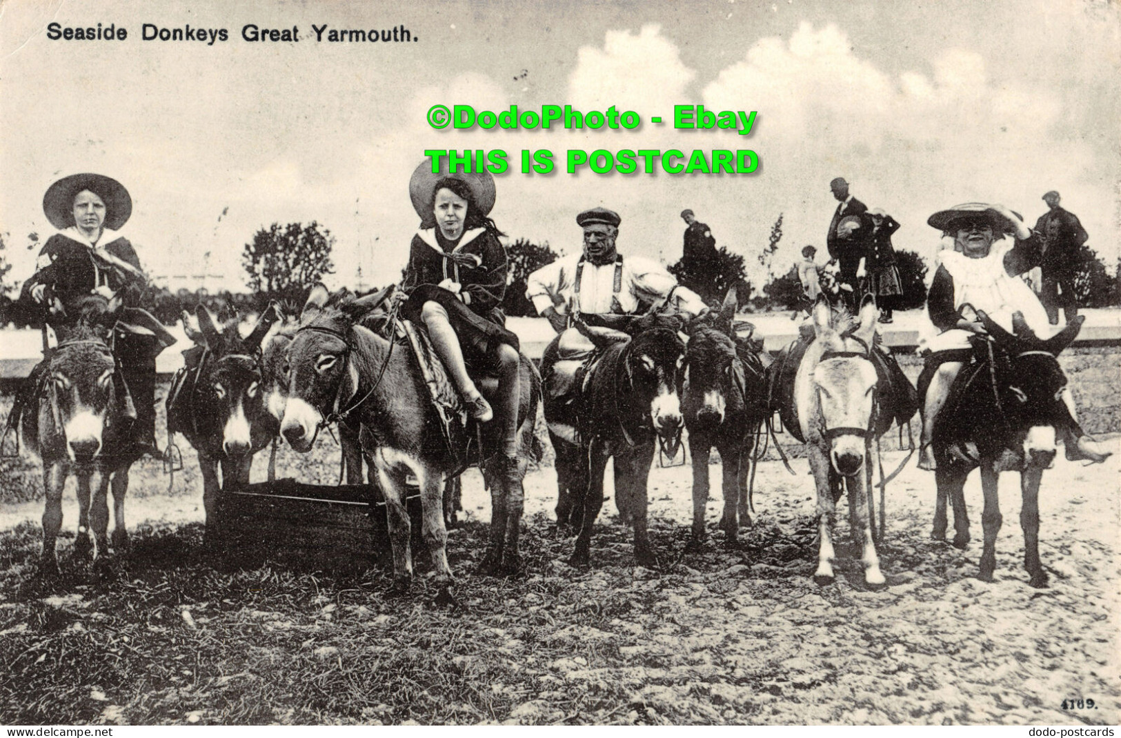 R417602 Great Yarmouth. Seaside Donkeys. Jarrold Series. 1907 - Wereld