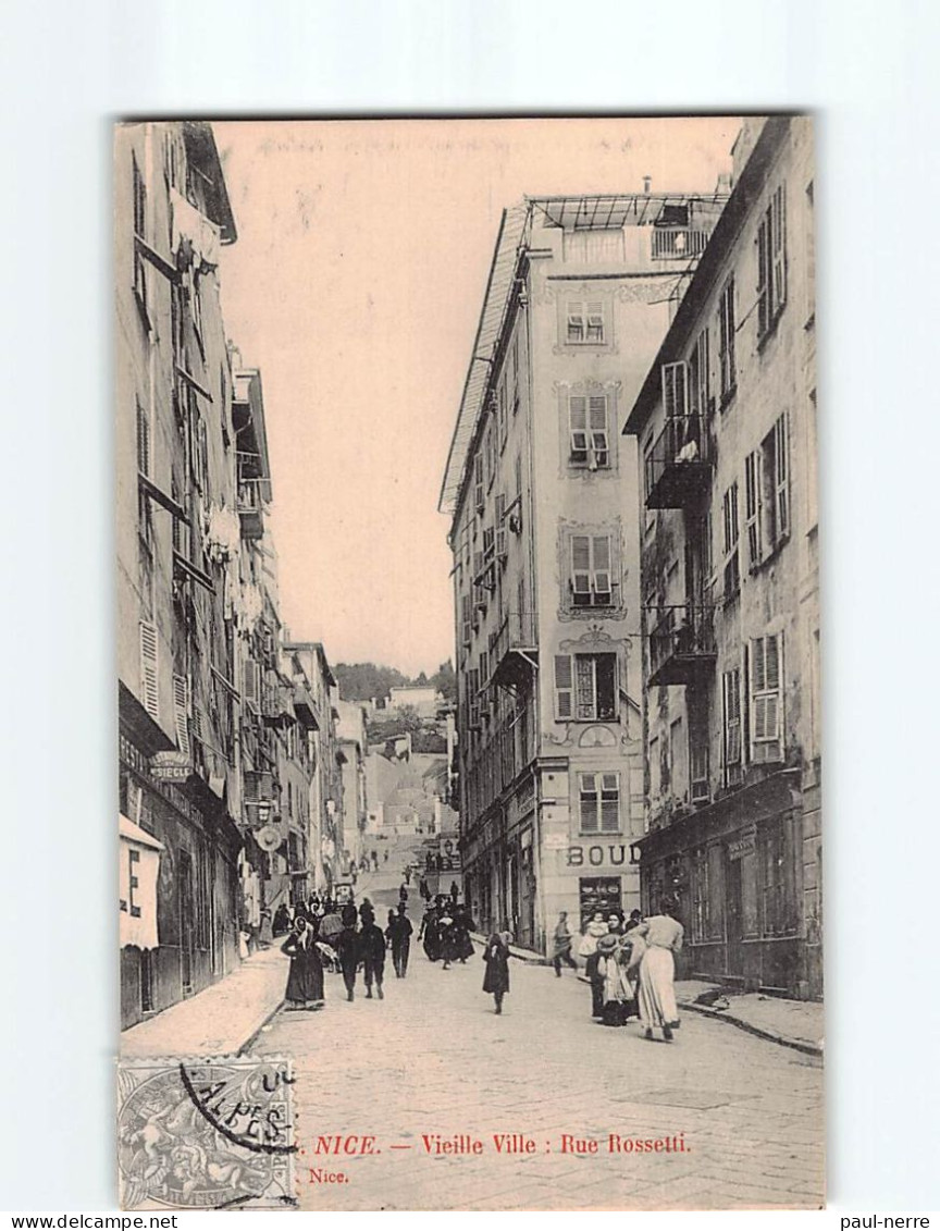 NICE : Vieille Ville, Rue Rossetti - Très Bon état - Altri & Non Classificati