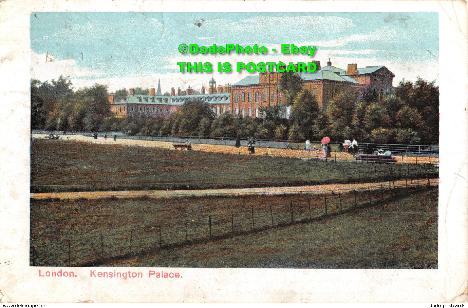 R417626 London. Kensington Palace. Postcard. 1905 - Otros & Sin Clasificación