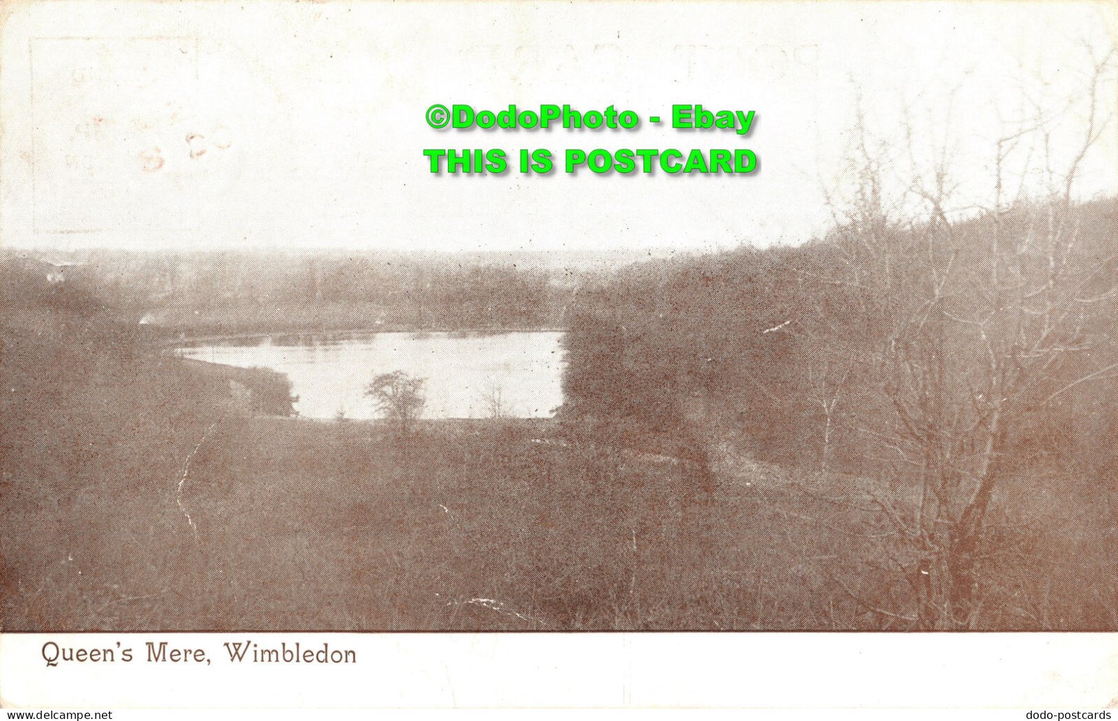 R417627 Wimbledon. Queen Mere. Postcard. 1910 - Monde