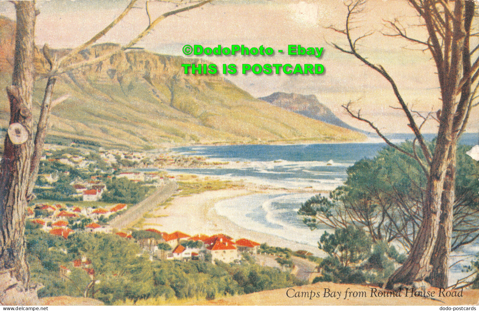 R417630 Camps Bay From Round House Road. H. Postcard - Monde