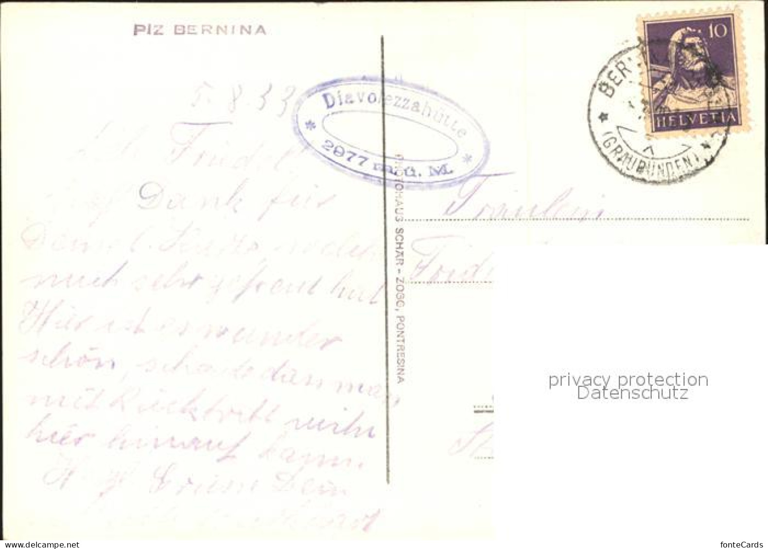 11878937 Piz Bernina  Piz Bernina - Other & Unclassified