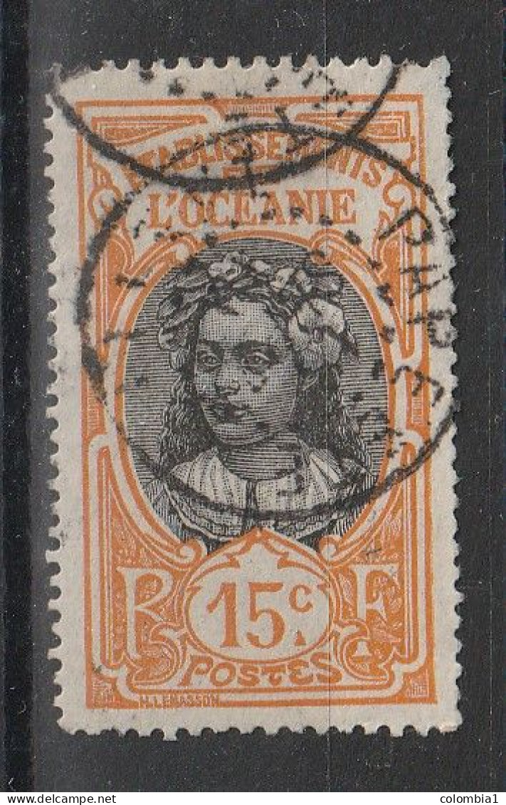 OCEANIE YT 26 Oblitéré PAPEETE - Used Stamps