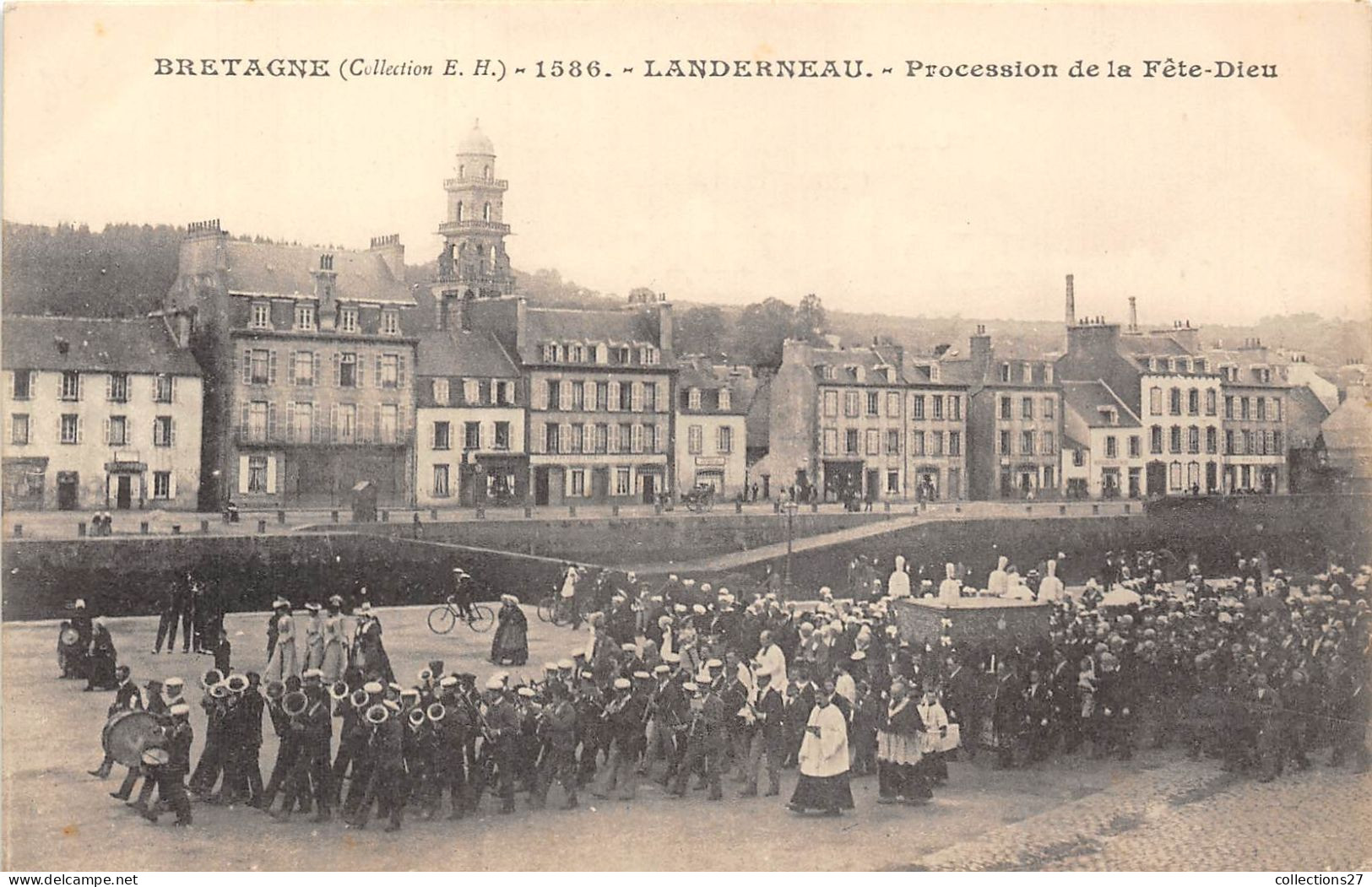 29-LANDERNEAU- PROCESSION DE LA FÊTE-DIEU - Landerneau