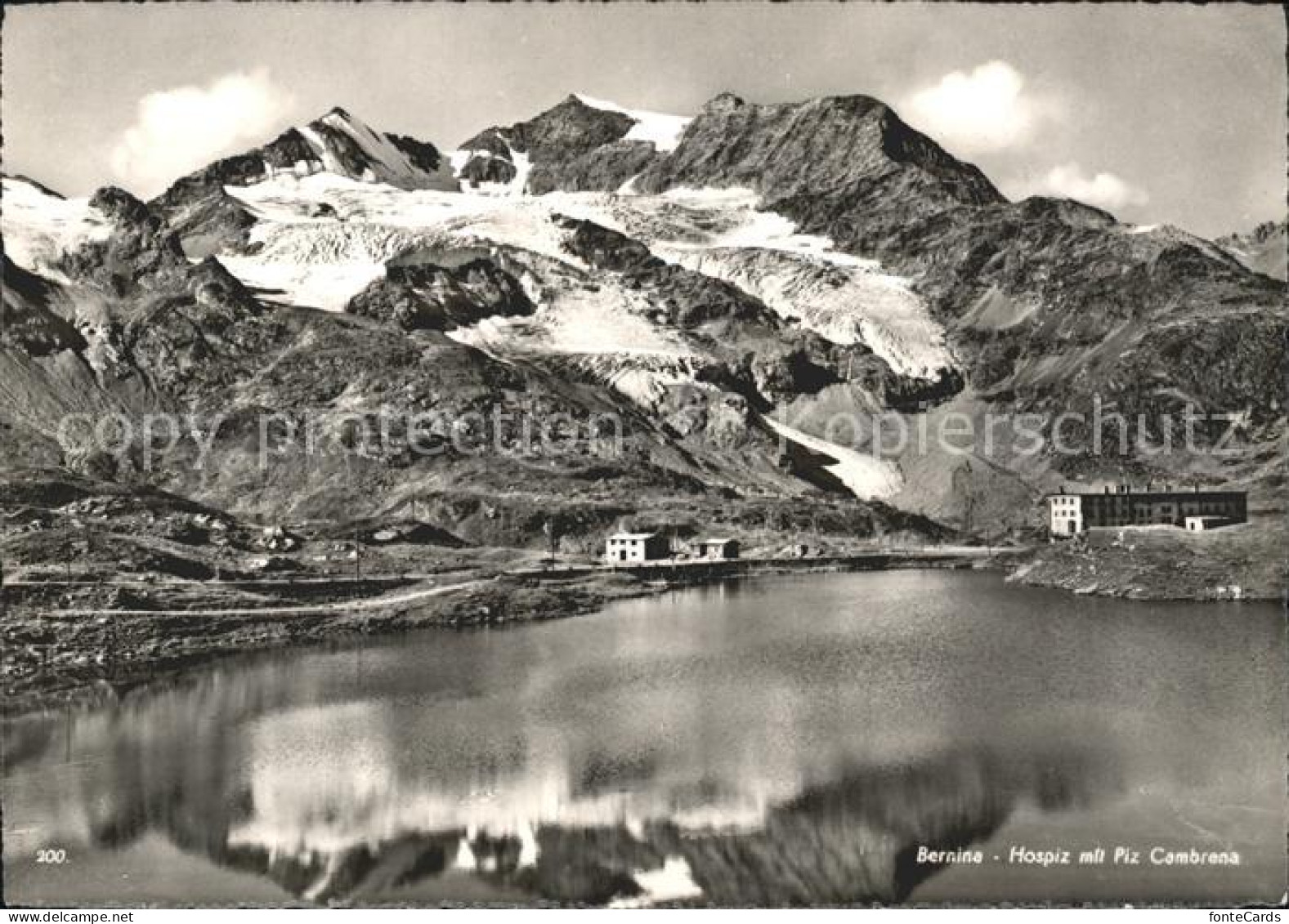 11878497 Bernina Hospiz Mit Piz Cambrena Bernina - Other & Unclassified