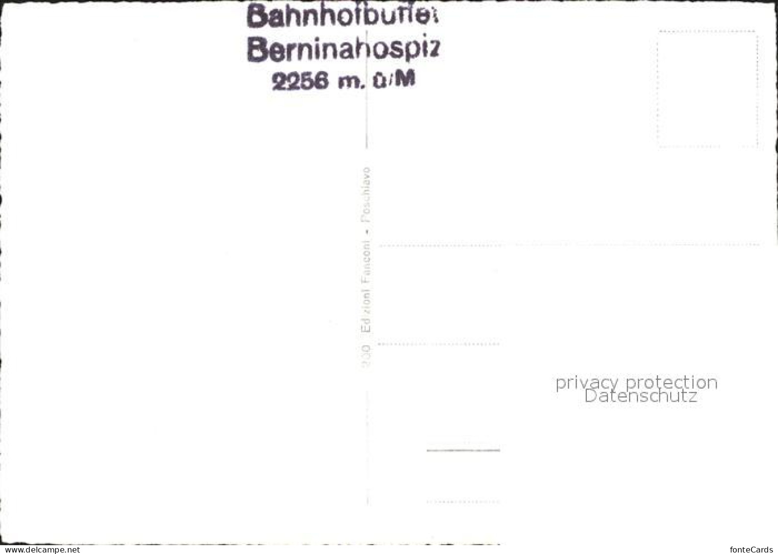 11878497 Bernina Hospiz Mit Piz Cambrena Bernina - Other & Unclassified