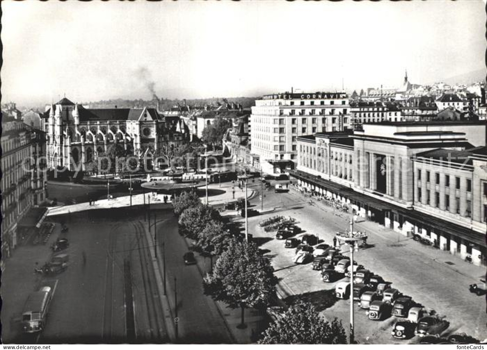 11878447 Geneve GE Gare Et Notre Dame Geneve - Other & Unclassified