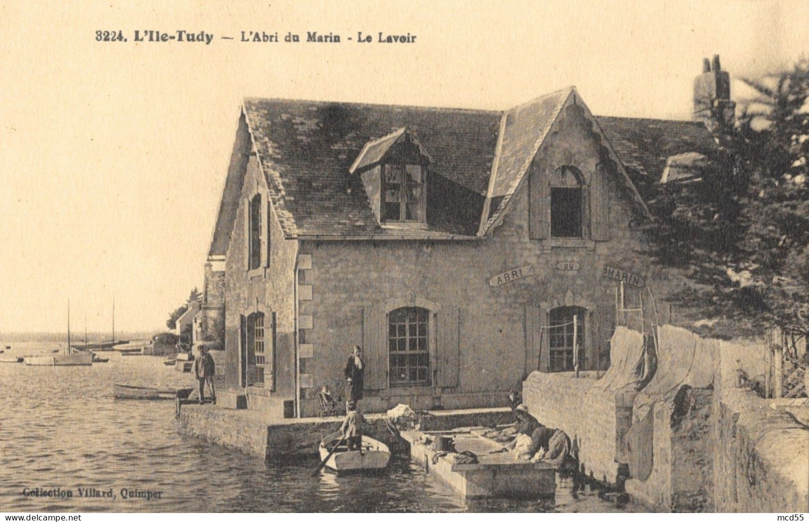 ILE-TUDY (29-Finistére) L' Abri Du Marin - Le Lavoir - Ile Tudy
