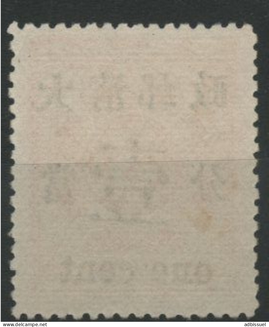 N° 29 Neuf Sans Gomme (*) MNG, COTE 500 € 1ct Sur 3ct Rouge (timbre Fiscal). Joli Centrage - Unused Stamps