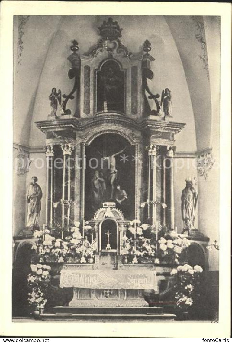 11878227 Beromuenster Hochaltar Der Pfarrkirche St. Stephan Beromuenster - Otros & Sin Clasificación
