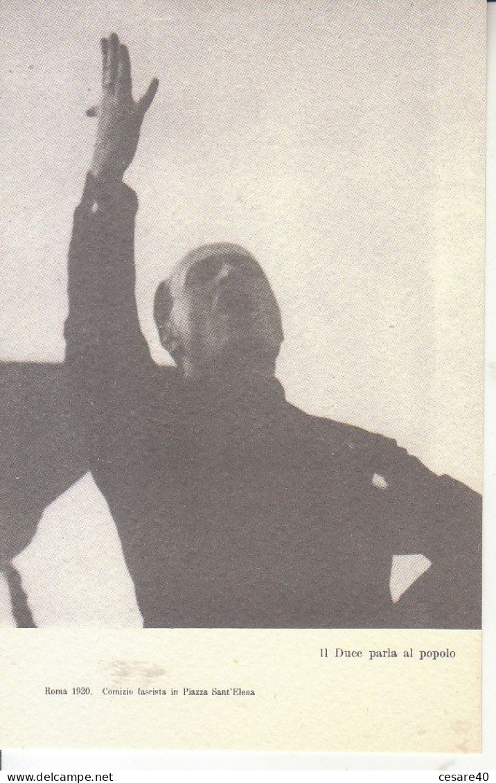 ITALIA - B. MUSSOLINI - Luoghi E Immagini Con Il DUCE, Riedizione Opaca Anni 50, For.140x90 - 2021-07 - Persönlichkeiten