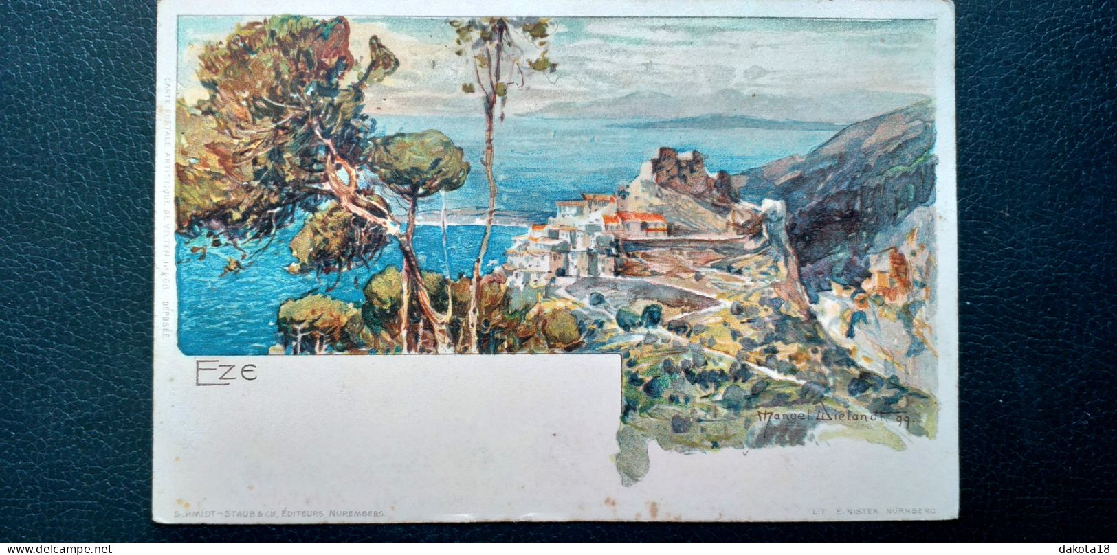 06 , Eze , Vue Générale Par Manuel Wielandt - Eze