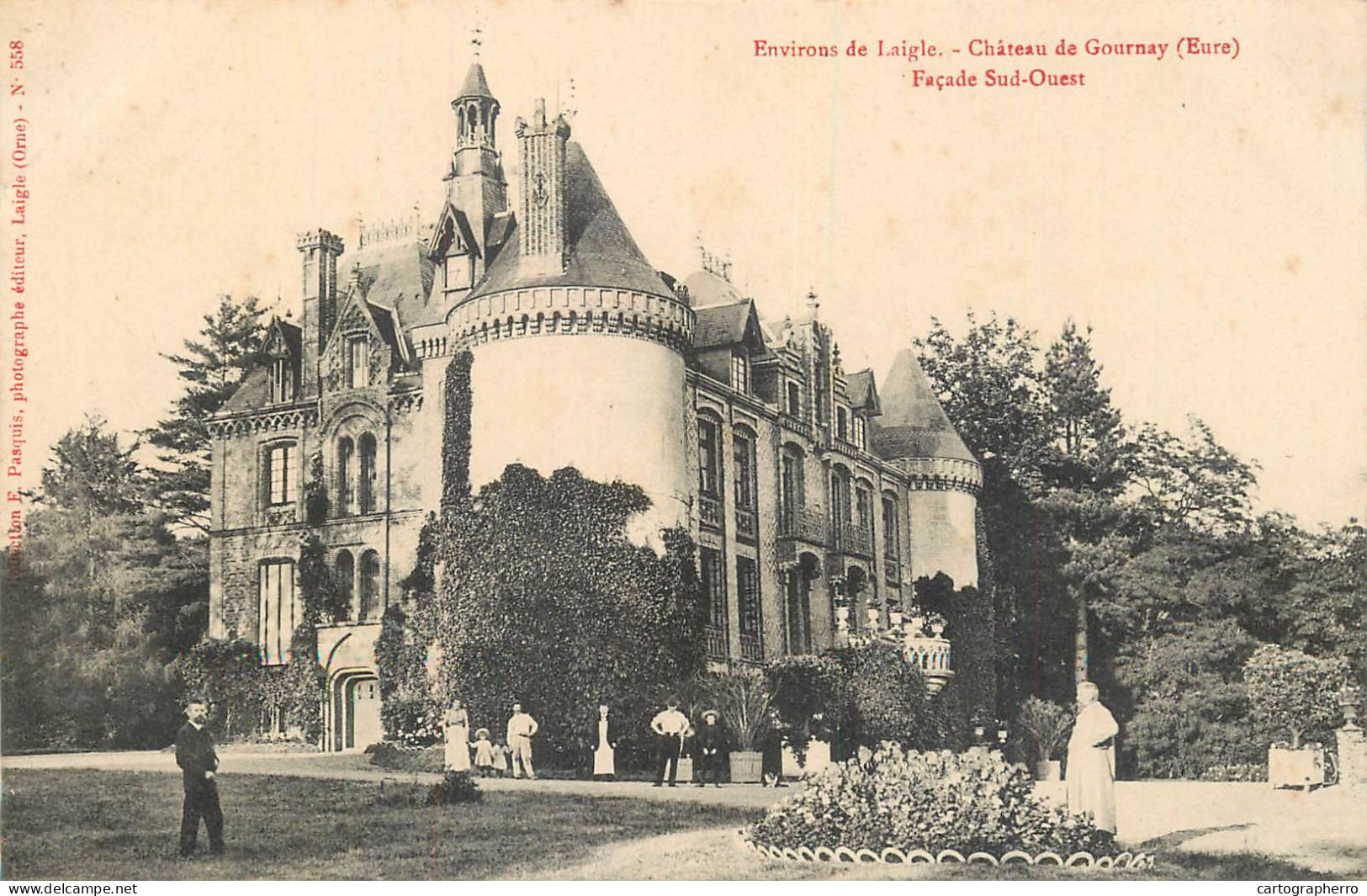 Environs De Laigle Chateau De Gournay (Eure) - Autres & Non Classés