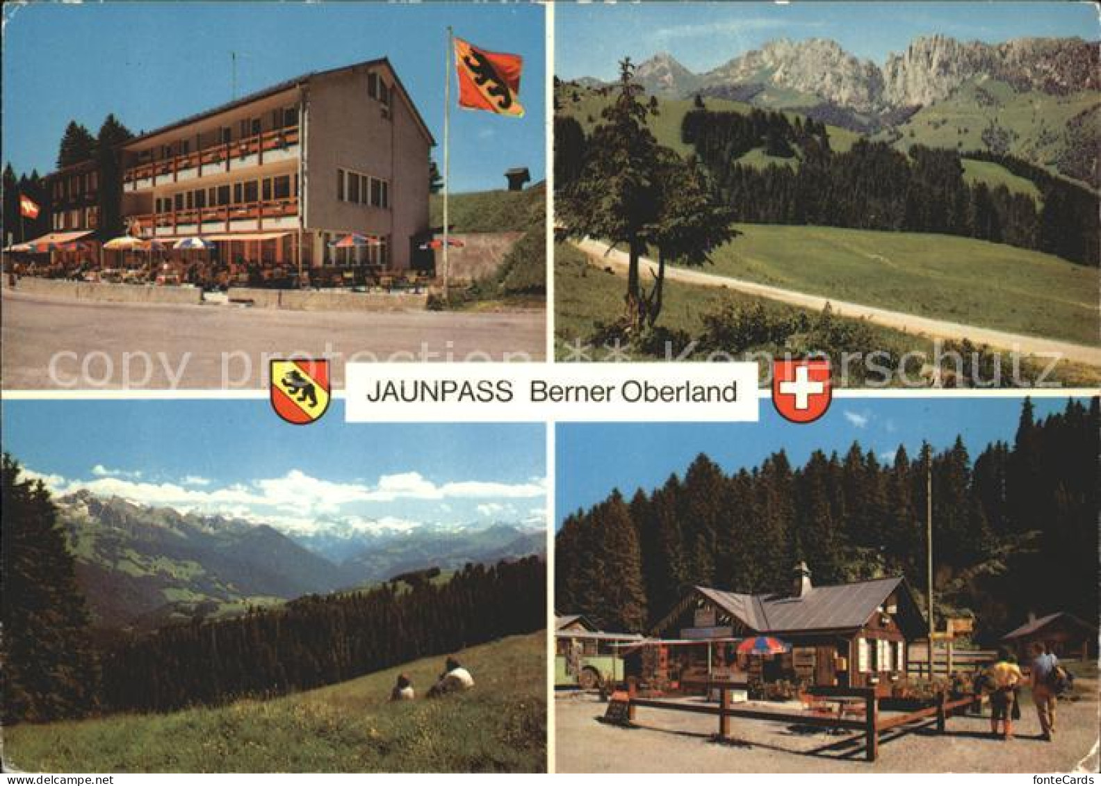 11878037 Jaunpass Hotel Des Alpes Gastlosen Simmental Jaunpass - Sonstige & Ohne Zuordnung