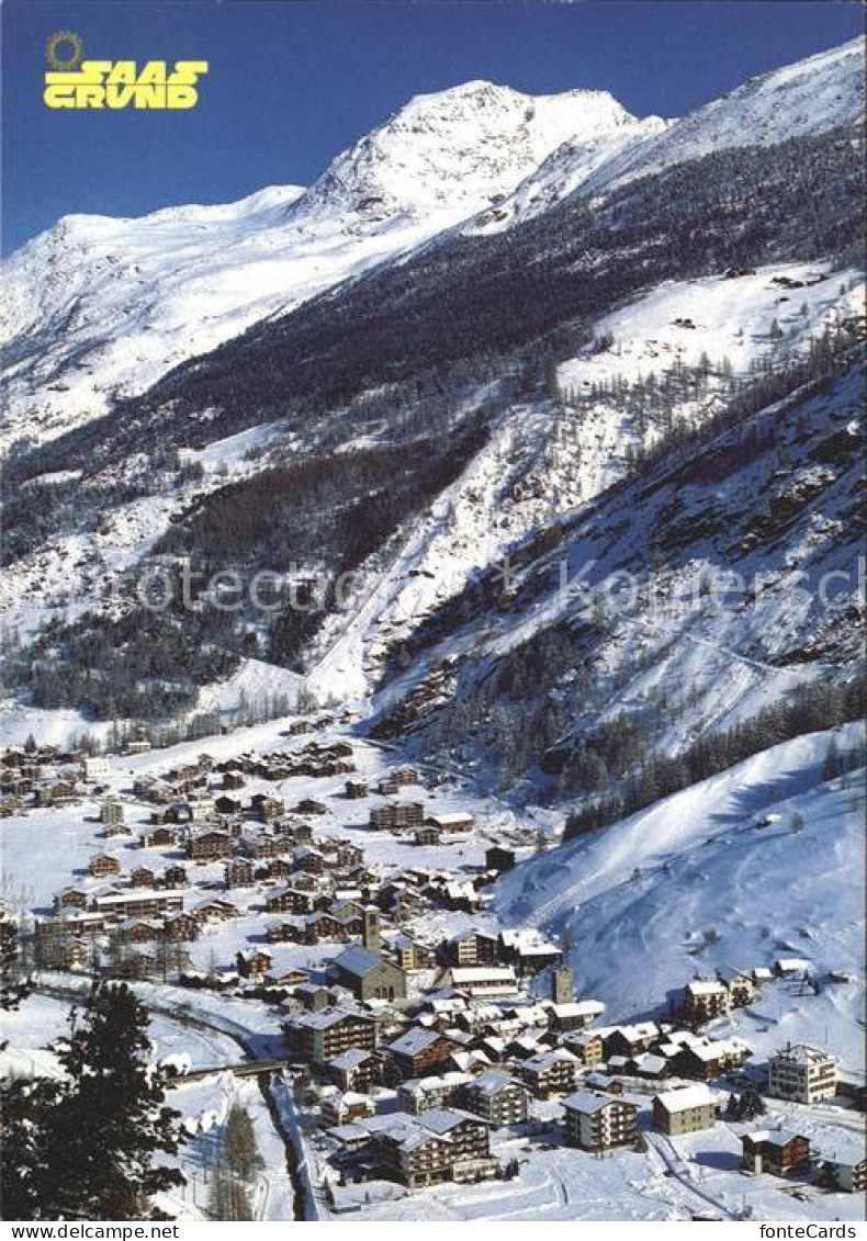 11878017 Saas Grund Mit Rothorn Saas-Grund - Autres & Non Classés