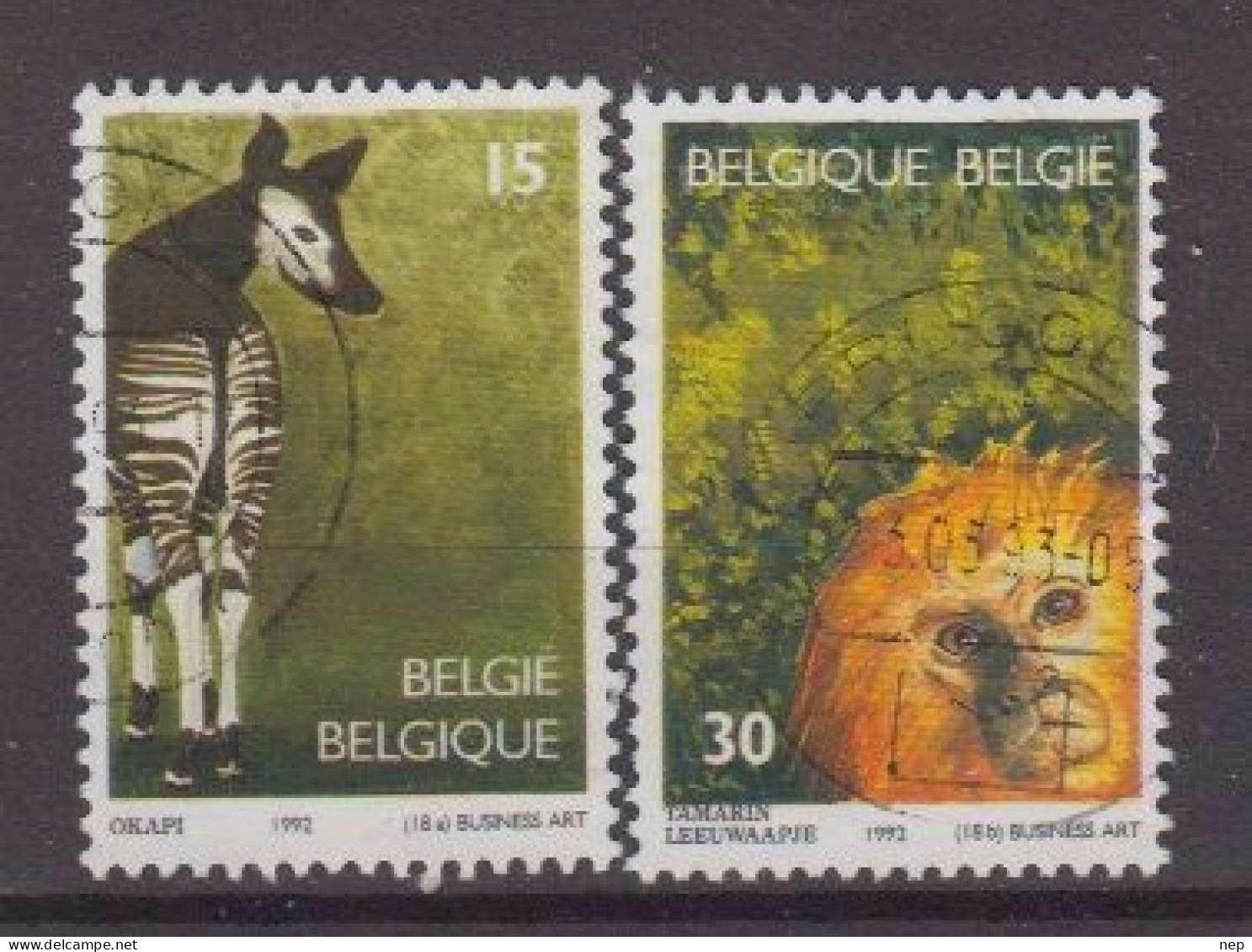 BELGIË - OPB - 1992 - Nr 2486/87 - Gest/Obl/Us - Used Stamps