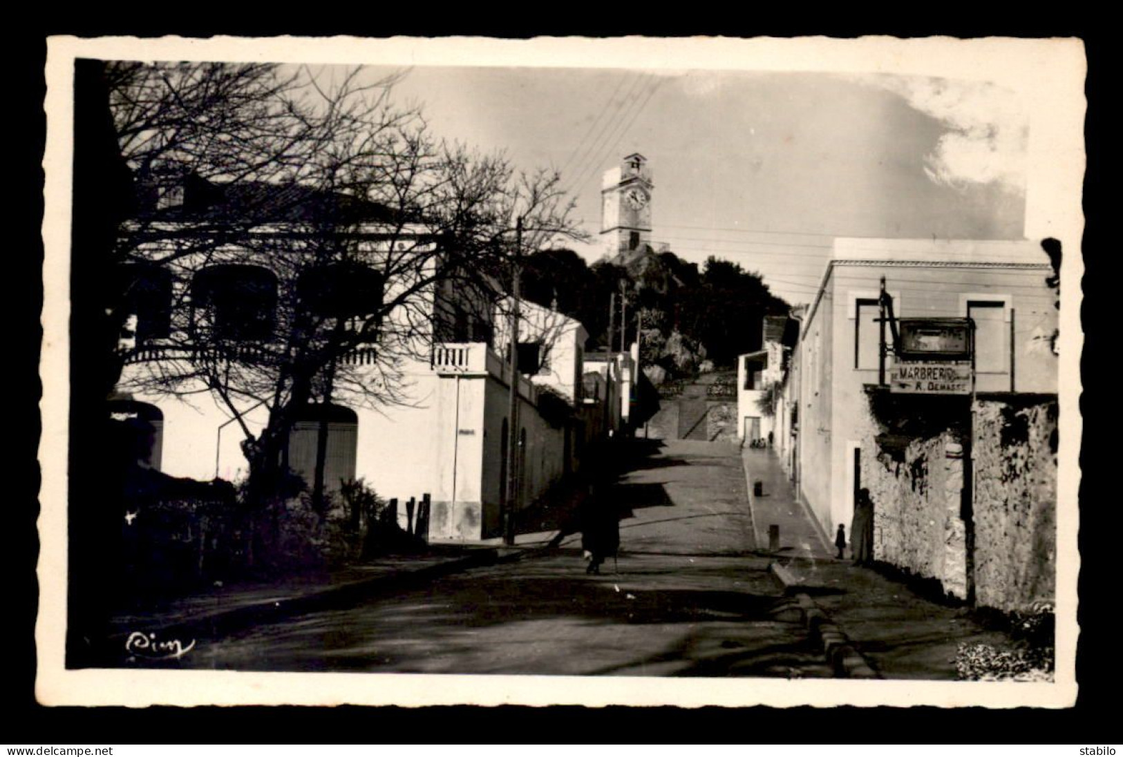 ALGERIE - DJIDJELLI - LA VIGIE - ATELIER DE MARBRERIE R. DEMASSE - Andere & Zonder Classificatie