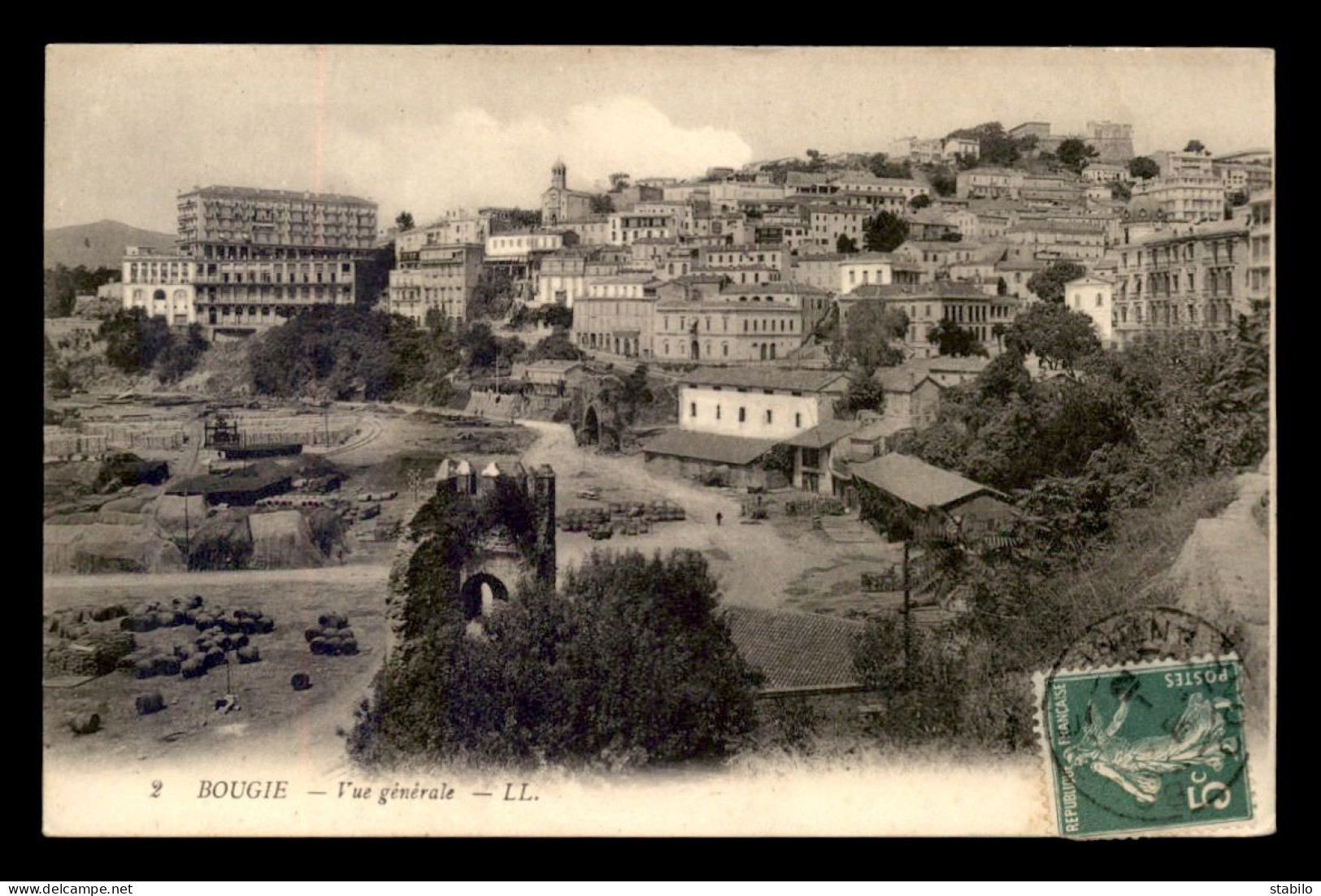 ALGERIE - BOUGIE - VUE GENERALE - Other & Unclassified