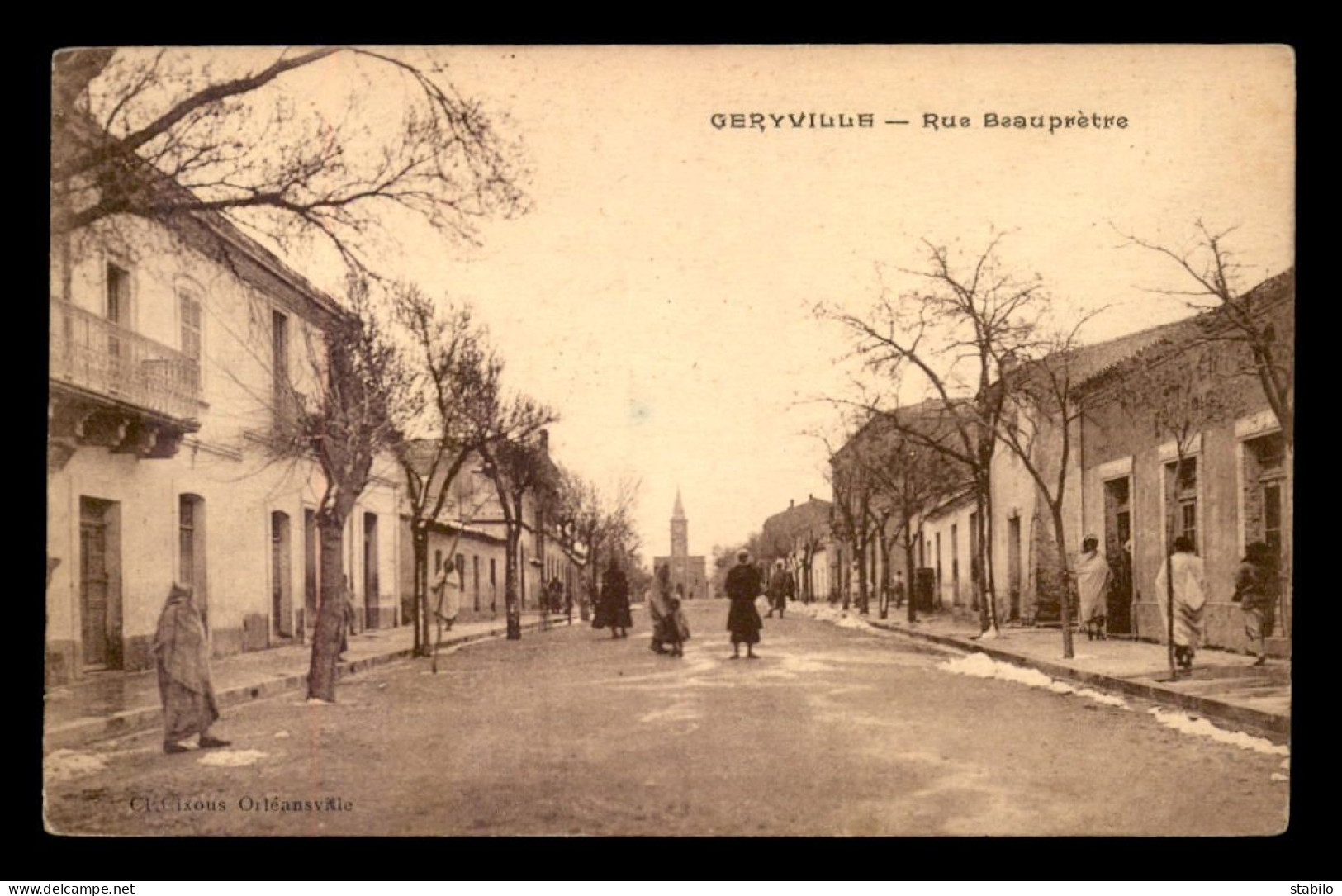 ALGERIE - GERYVILLE - RUE BEAUPRETRE - Altri & Non Classificati