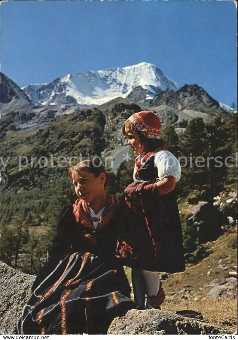 11877687 Leukerbad Fillettes Du Val D Herens Pigne D Arolla Leukerbad - Sonstige & Ohne Zuordnung