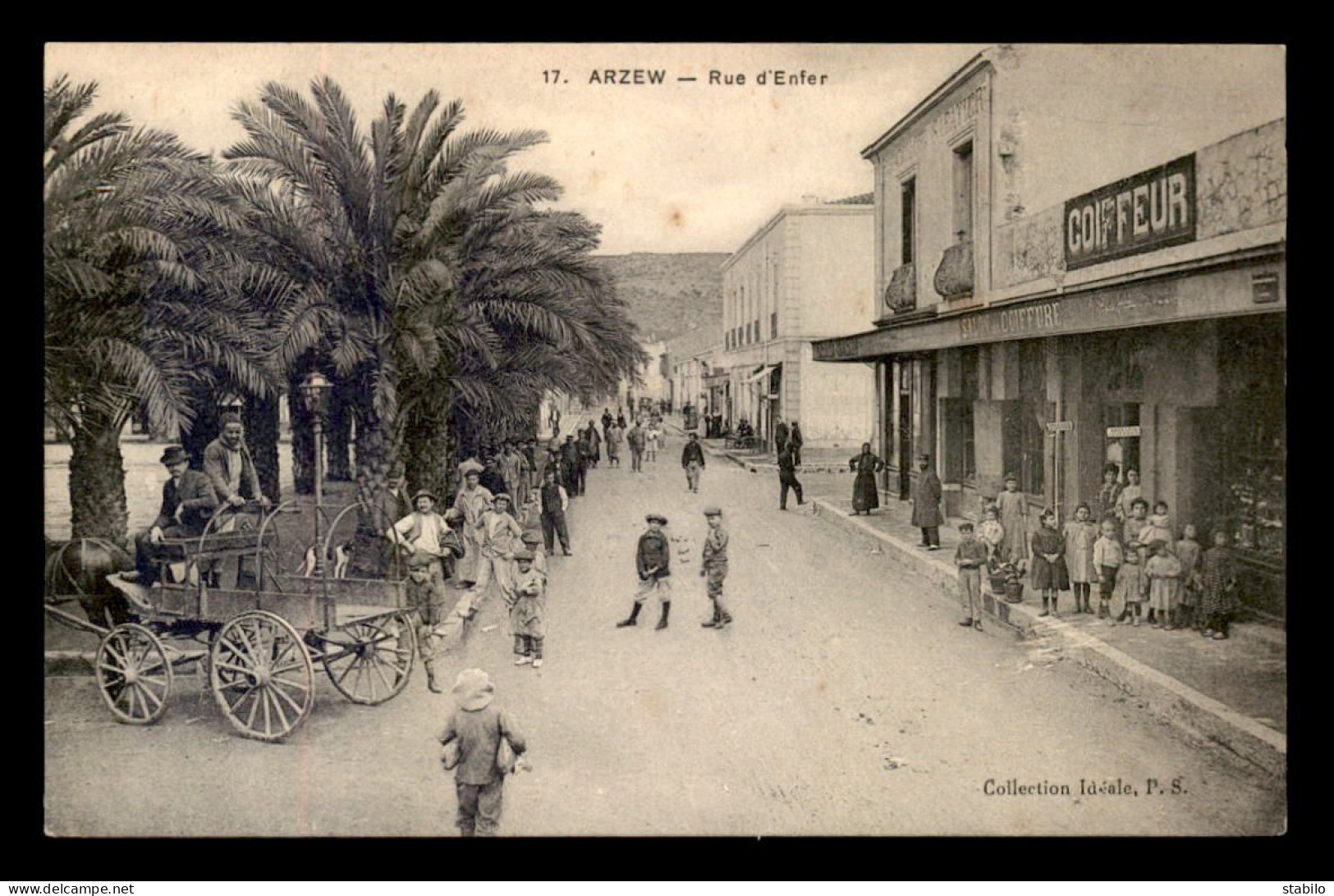 ALGERIE - ARZEW - RUE D'ENFER - Altri & Non Classificati