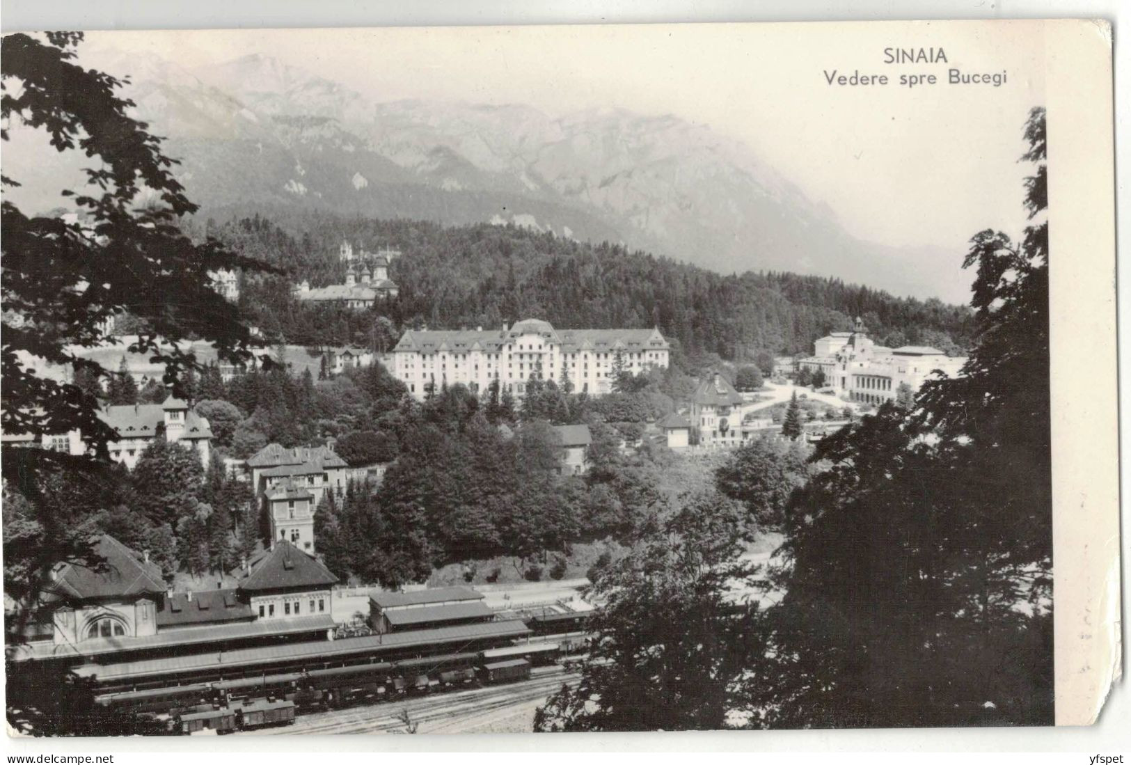 Sinaia - View Of The Bucegi - Rumänien