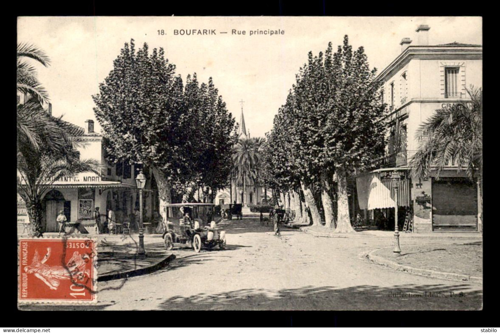 ALGERIE - BOUFARIK - RUE PRINCIPALE - Autres & Non Classés