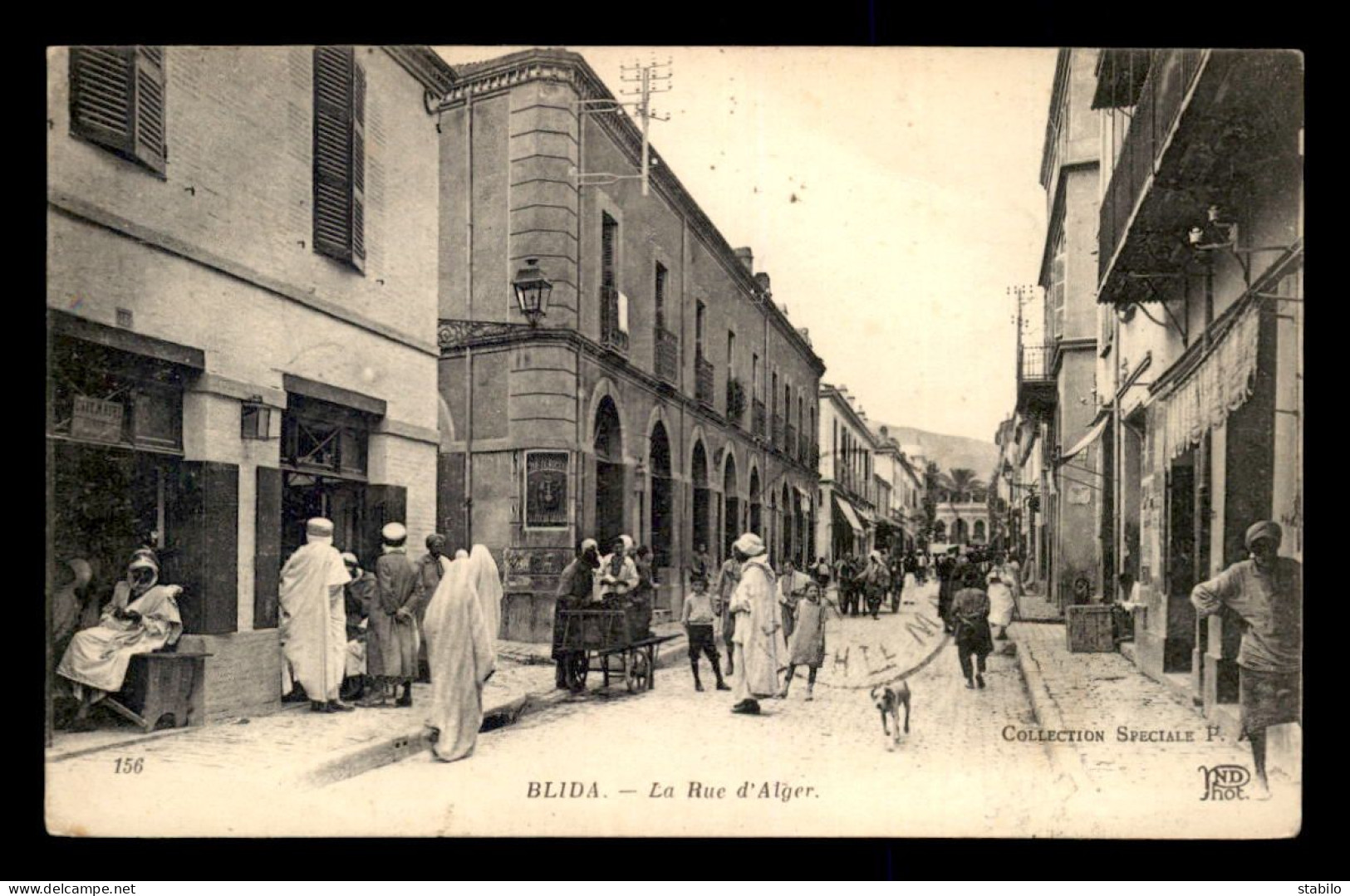 ALGERIE - BLIDA - RUE D'ALGER - Blida