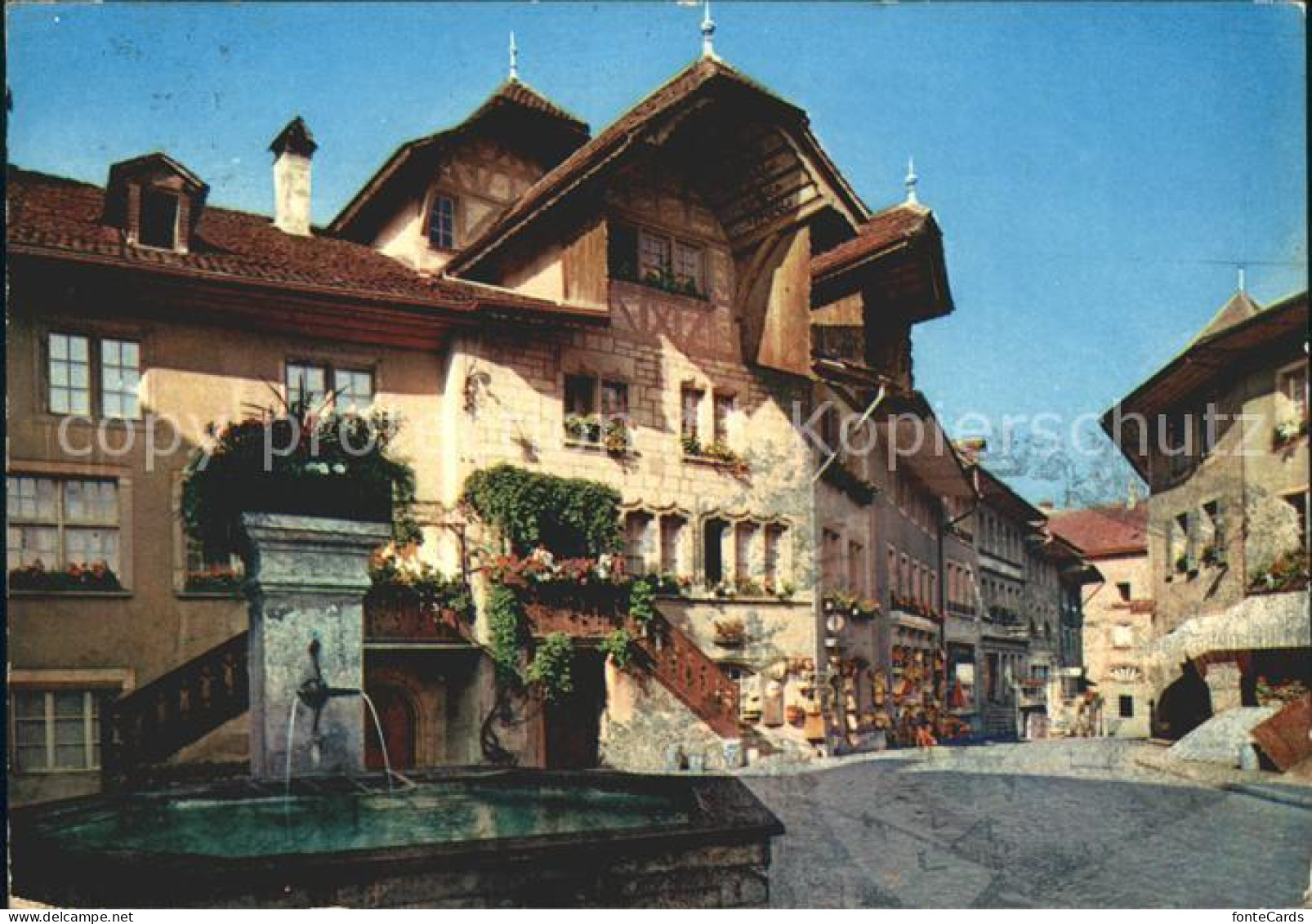 11877677 Morat Murten Ruebenloch Brunnen Murten - Andere & Zonder Classificatie