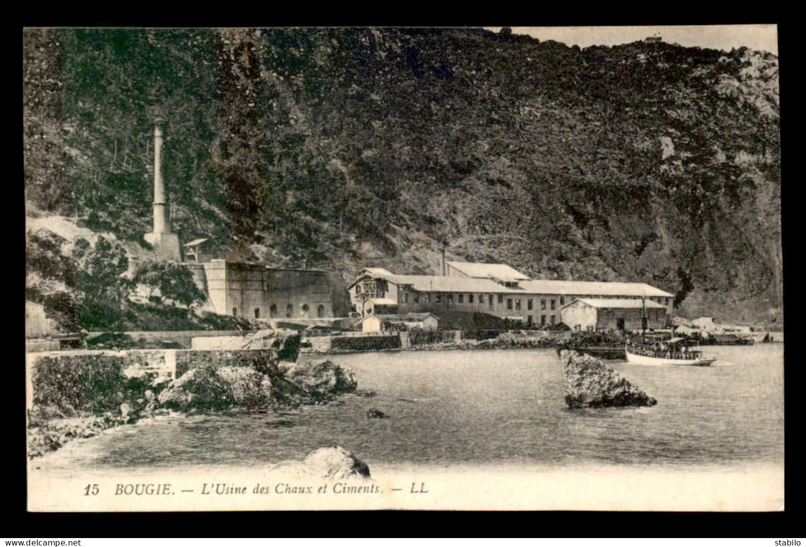 ALGERIE - BOUGIE - L'USINE DES CHAUX ET CIMENTS - Other & Unclassified