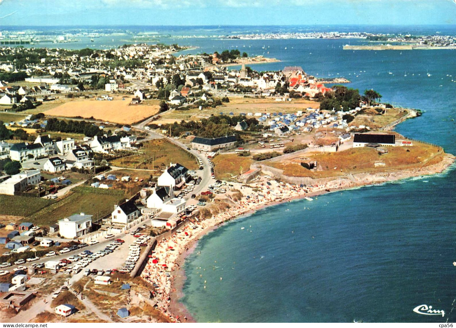 LOCQUELTAS En LARMOR Plage - Vue Aérienne Combier - Larmor-Plage