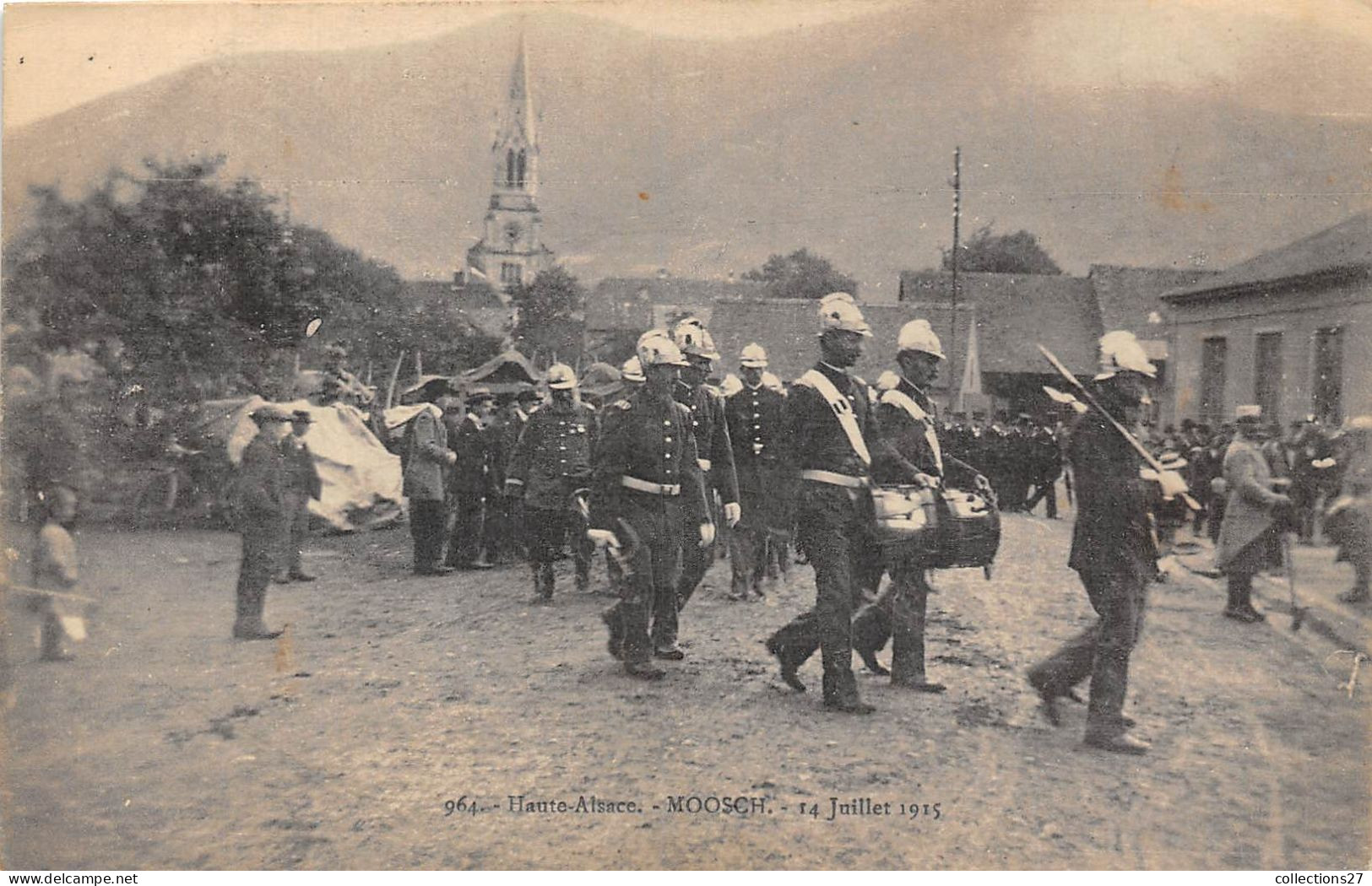 68-MOOSCH- LE 14 JUILLET 1915 - Autres & Non Classés