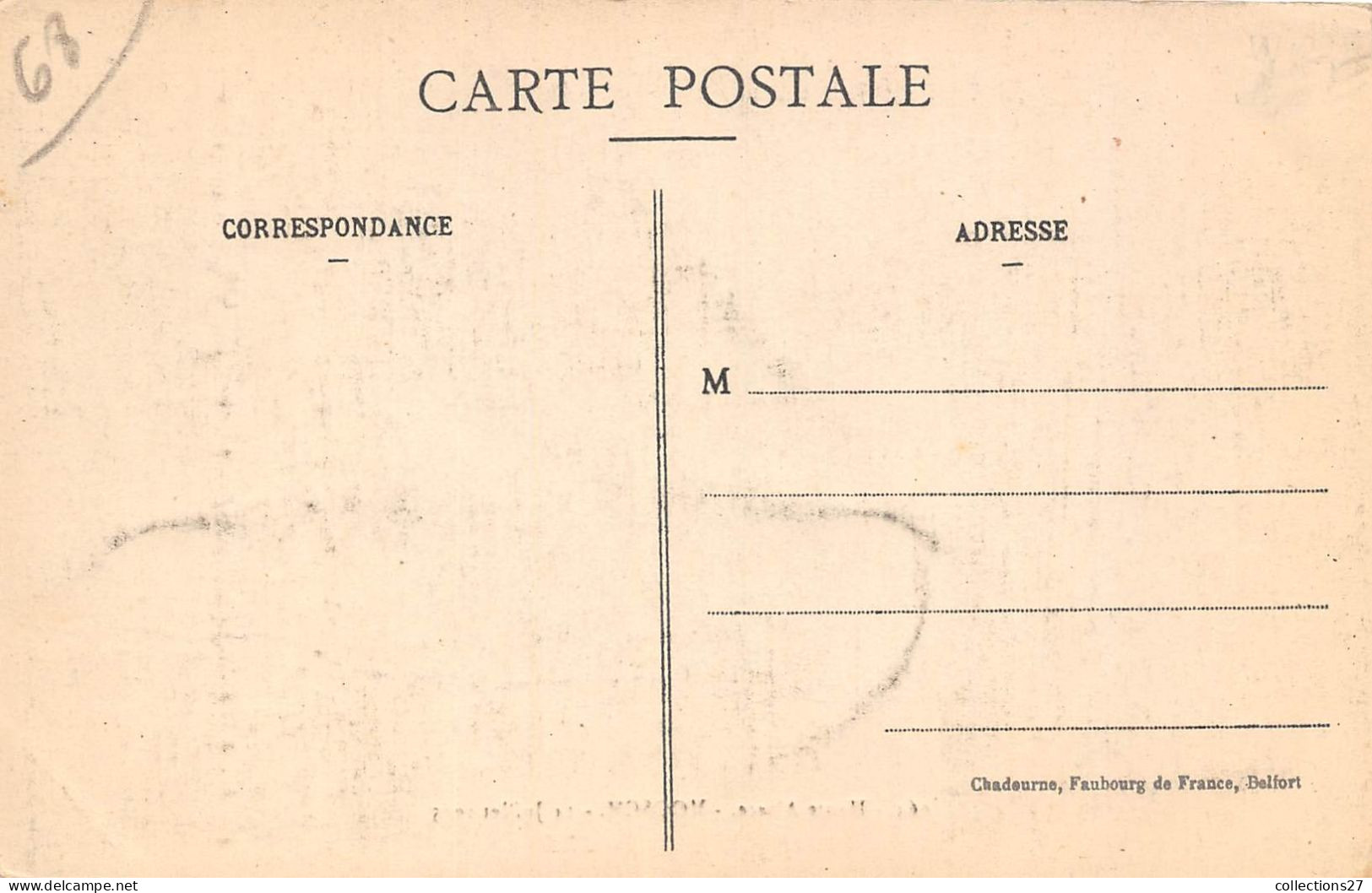 68-MOOSCH- LE 14 JUILLET 1915 - Other & Unclassified