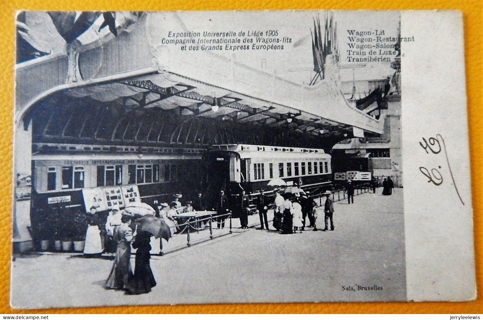 LIEGE - Exposition 1905 - Compagnie Internationale Des Wagons-lits Et Des Grands Express Européens  - - Lüttich