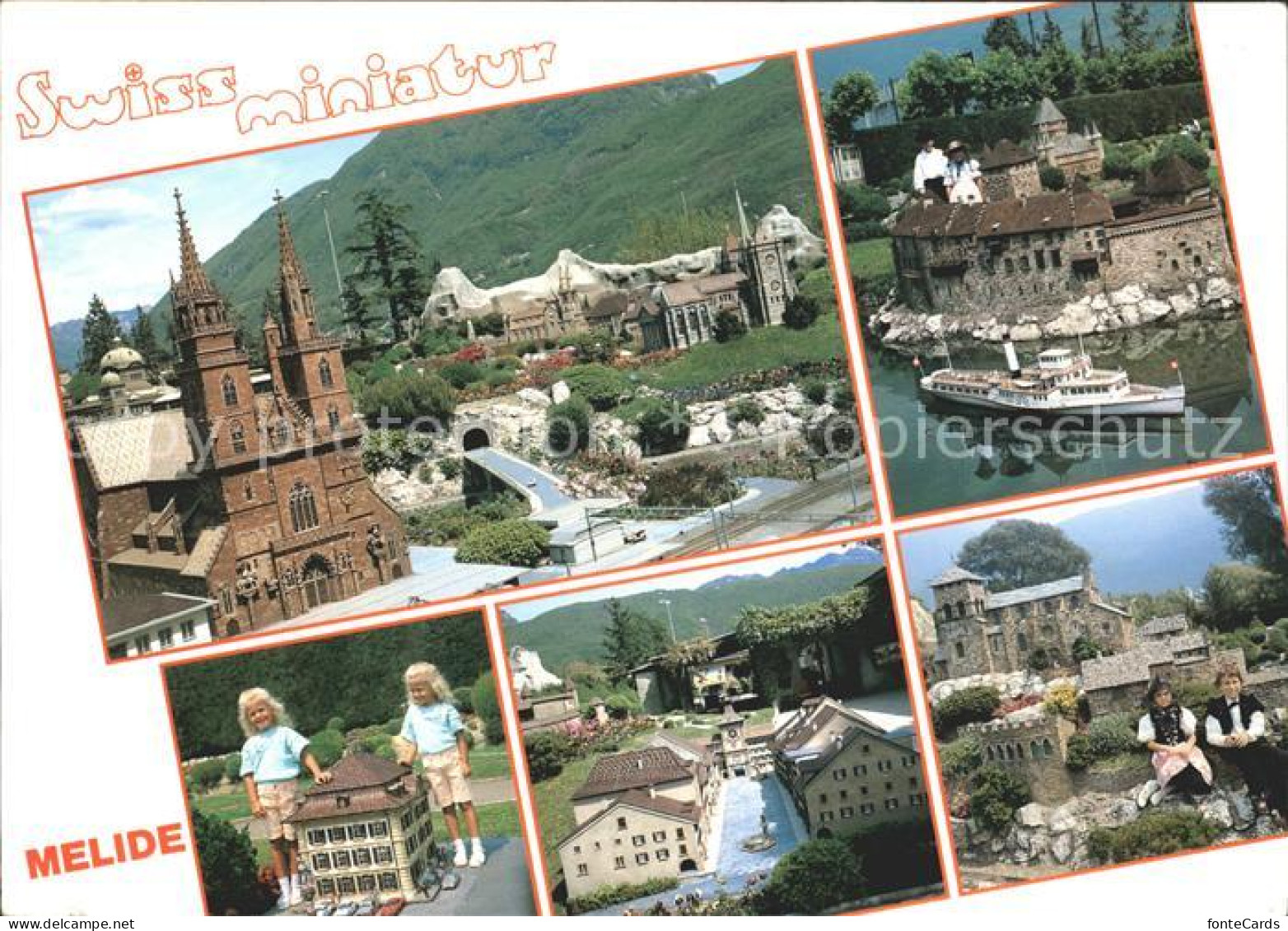 11877387 Melide Swiss Miniatur Muenster Basel Villa Neuhaus Zofingen Murten Schl - Other & Unclassified